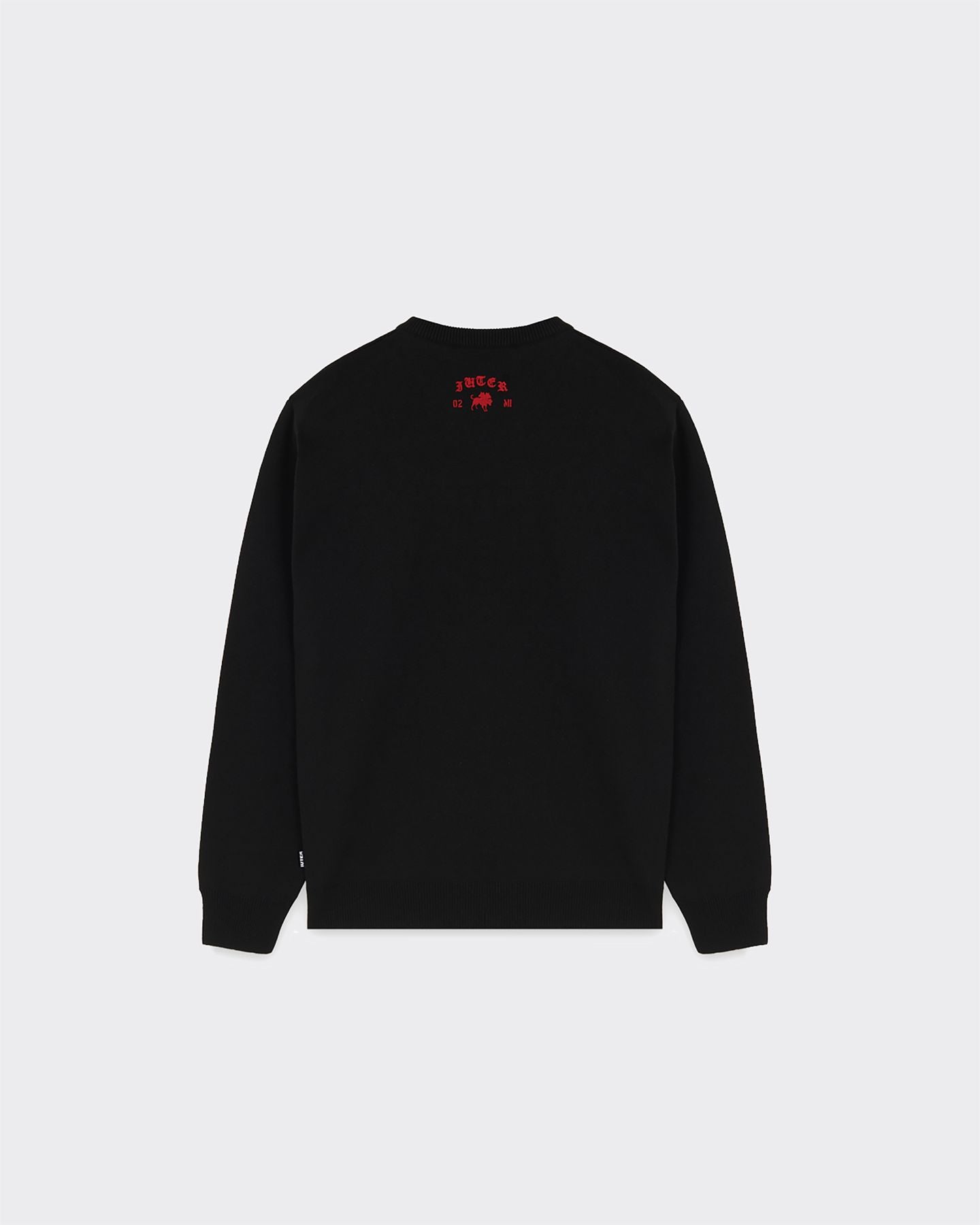 CLUB DOGO Knitted Dogo Breed Sweater Black