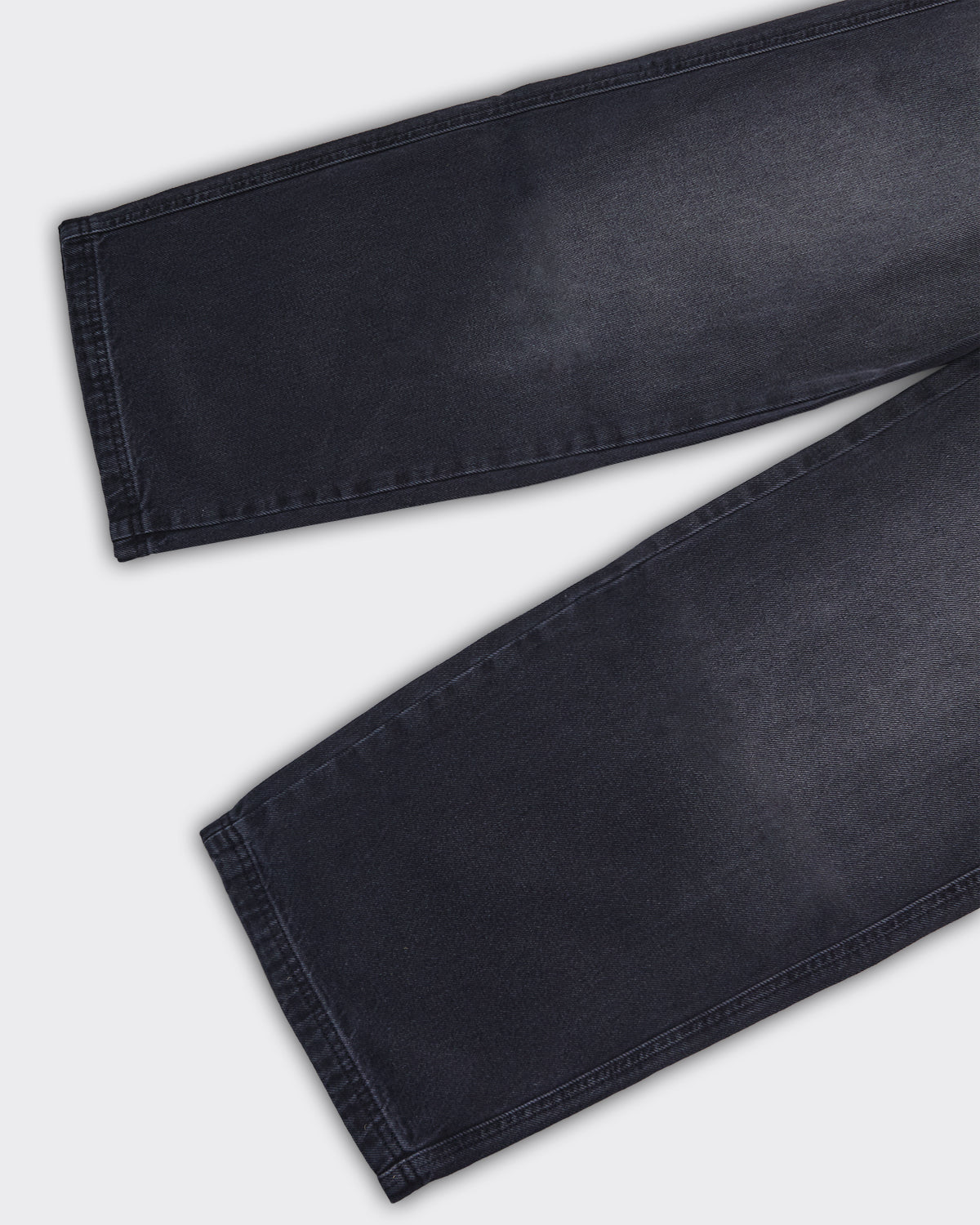 Jeans Essential Baggy Denim Washed Black