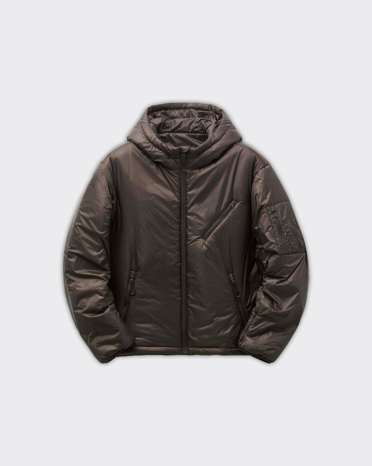Giacca Light Weight Shell Padded Dark Brown