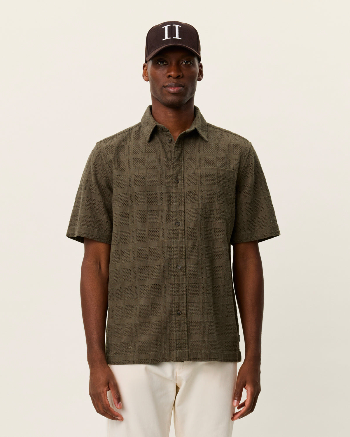 Camicia Charlie Olive Night