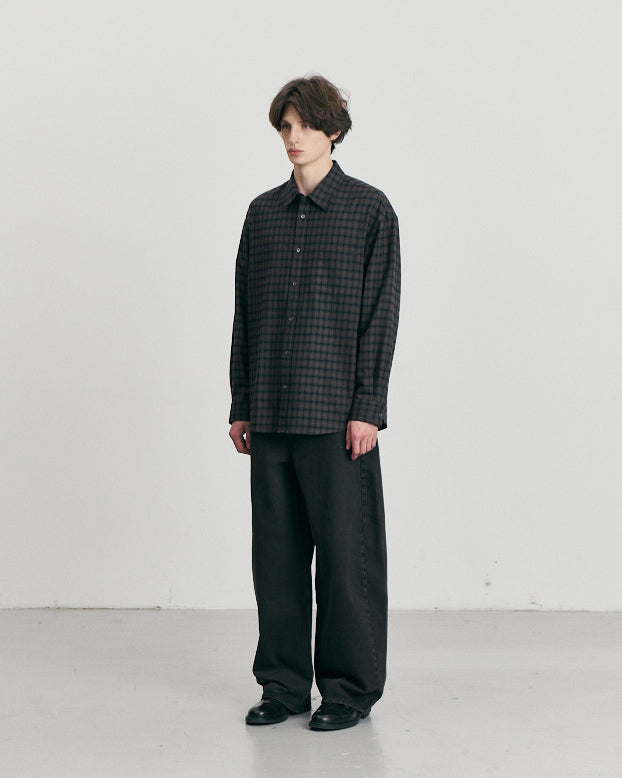 Jeans Relaxed Curved Wide Mud
