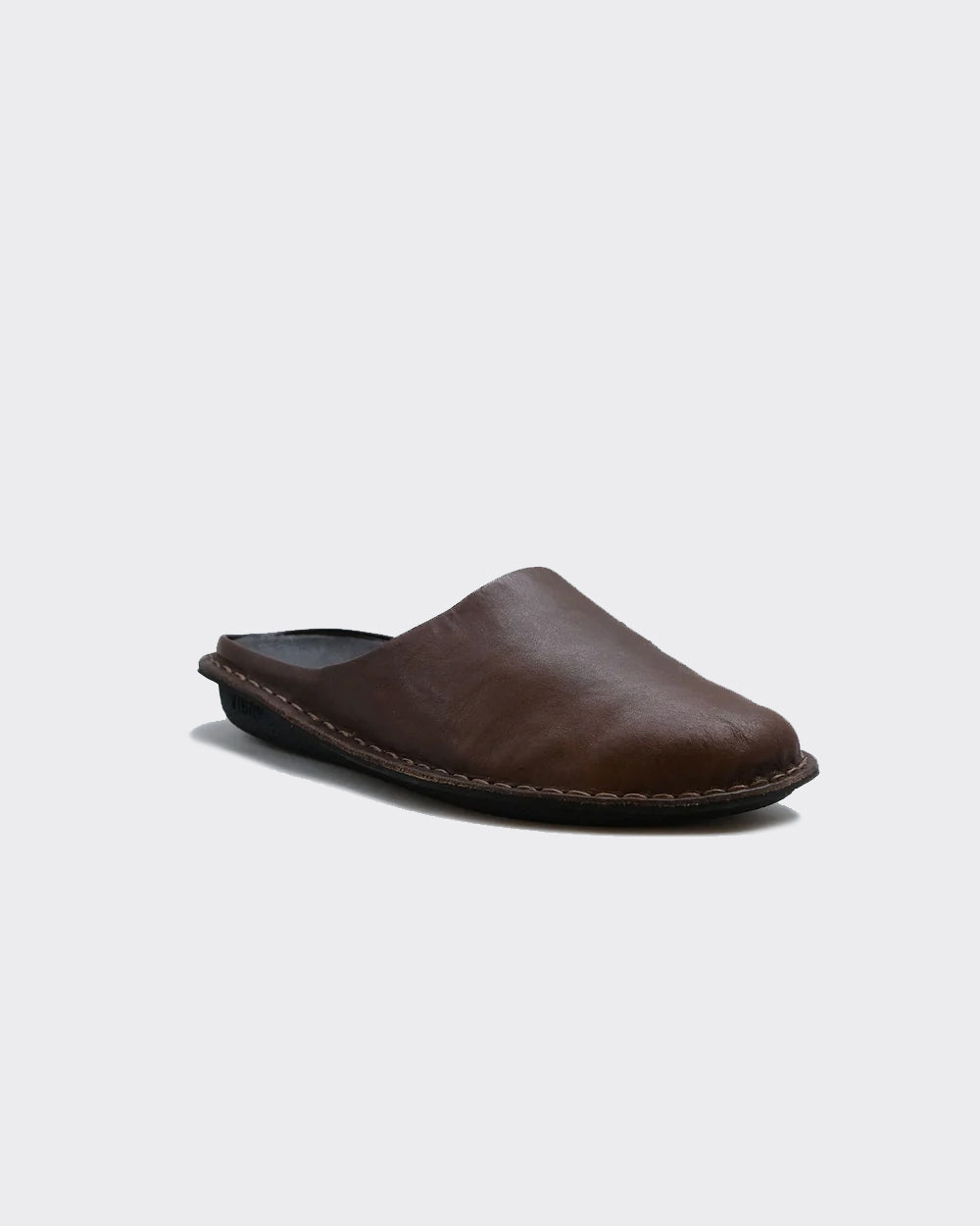 Ciabatta Roma Leather Cocoa Brown