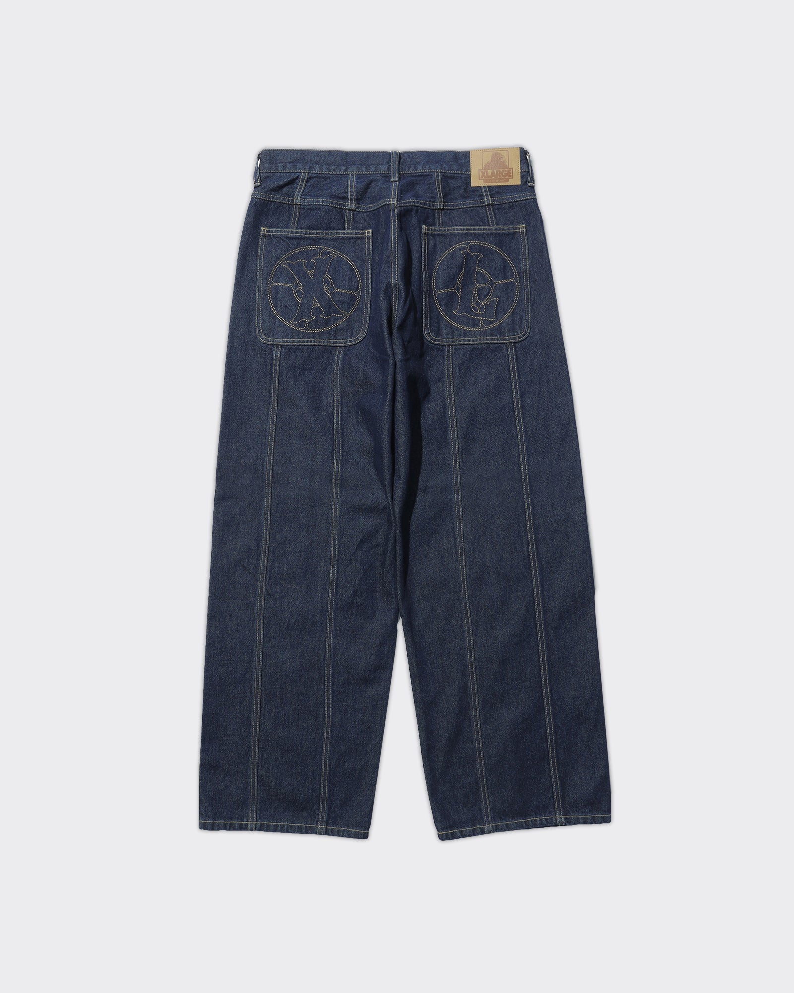 Jeans XL Embroidery Denim Indigo
