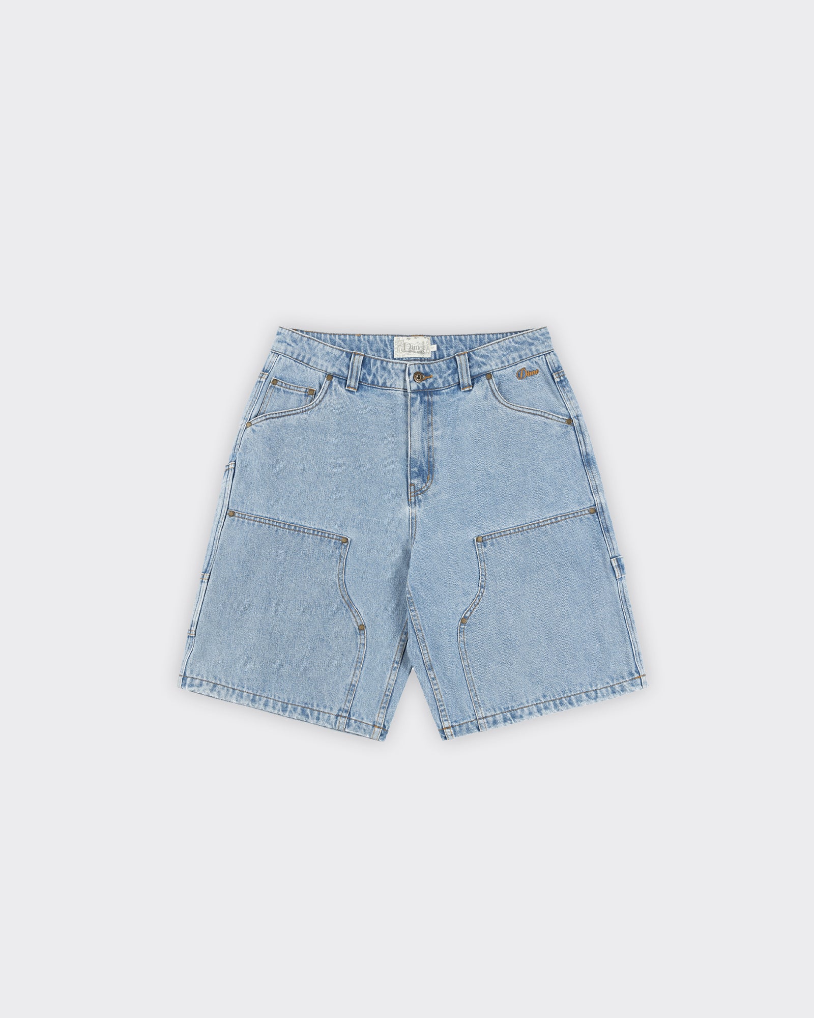 Shorts Carpenter Denim Blue Washed