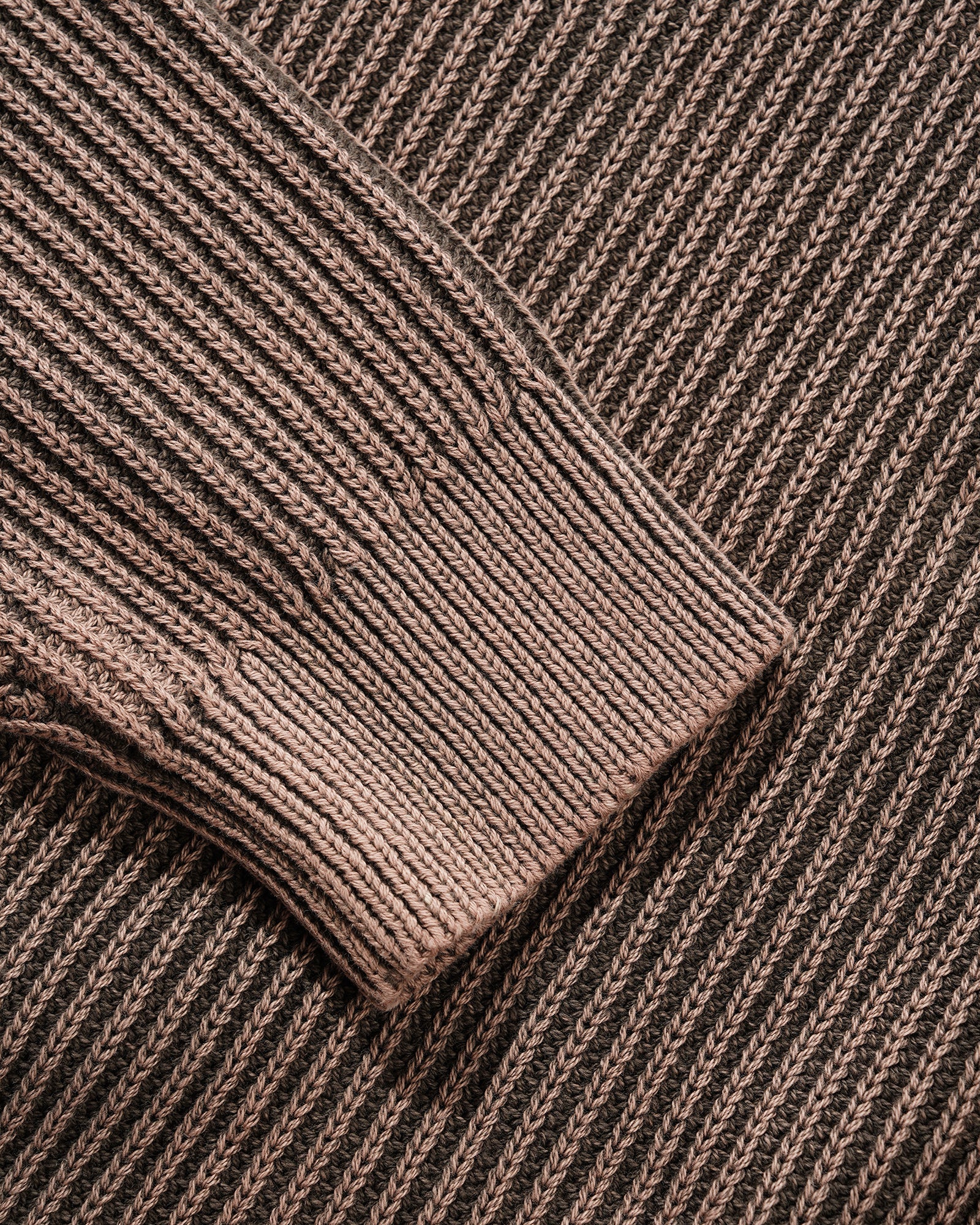 Maglione Knit Bleach Marrone