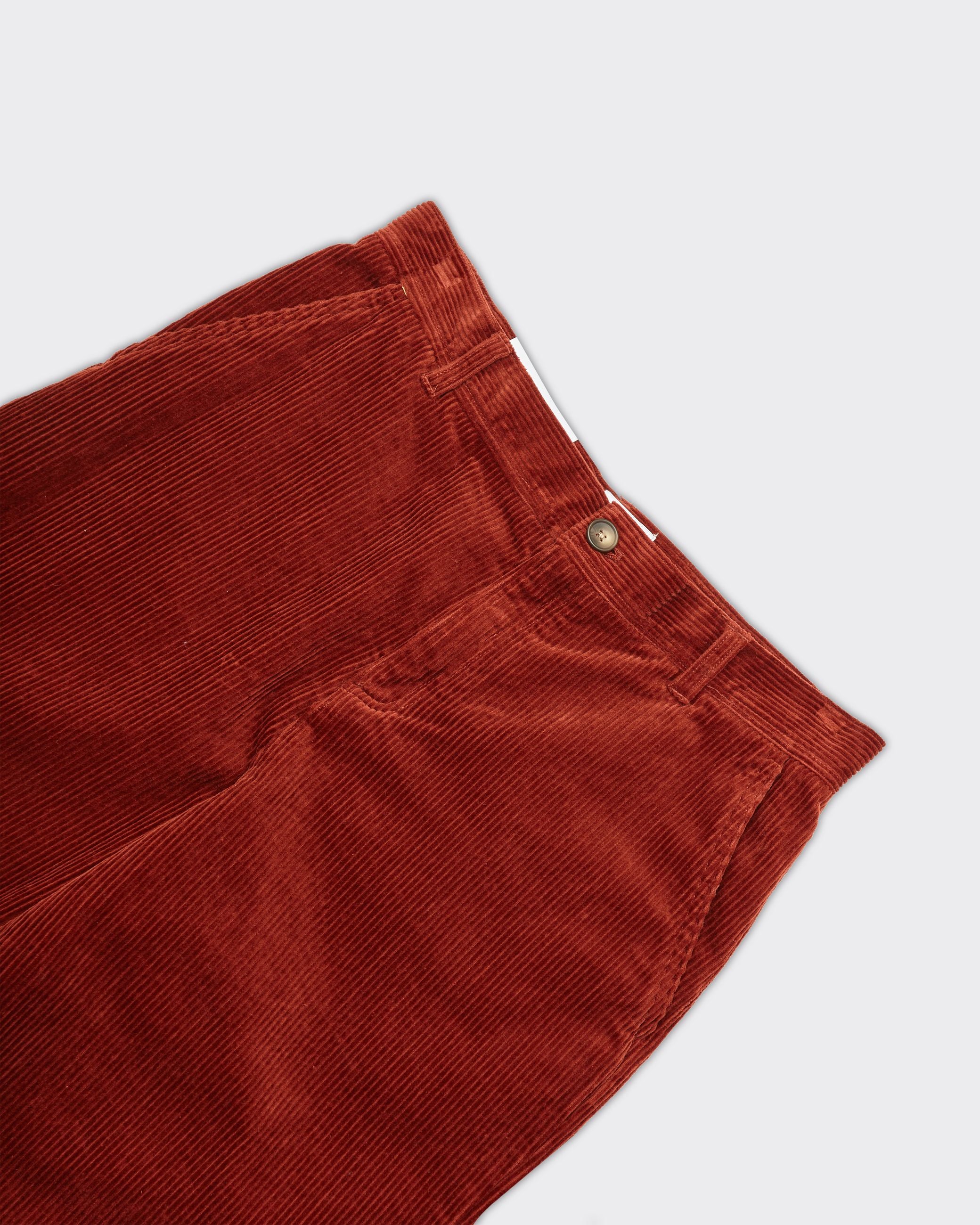 Pantalone Heavy Cordury Kody Rosso