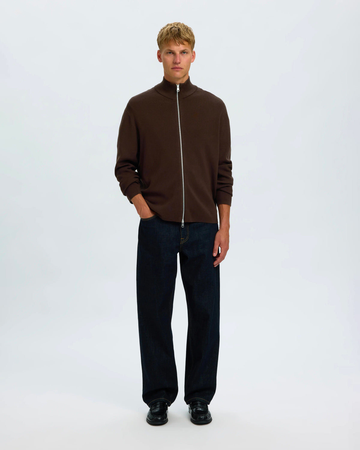 Cardigan Teller Full Zip Delicioso