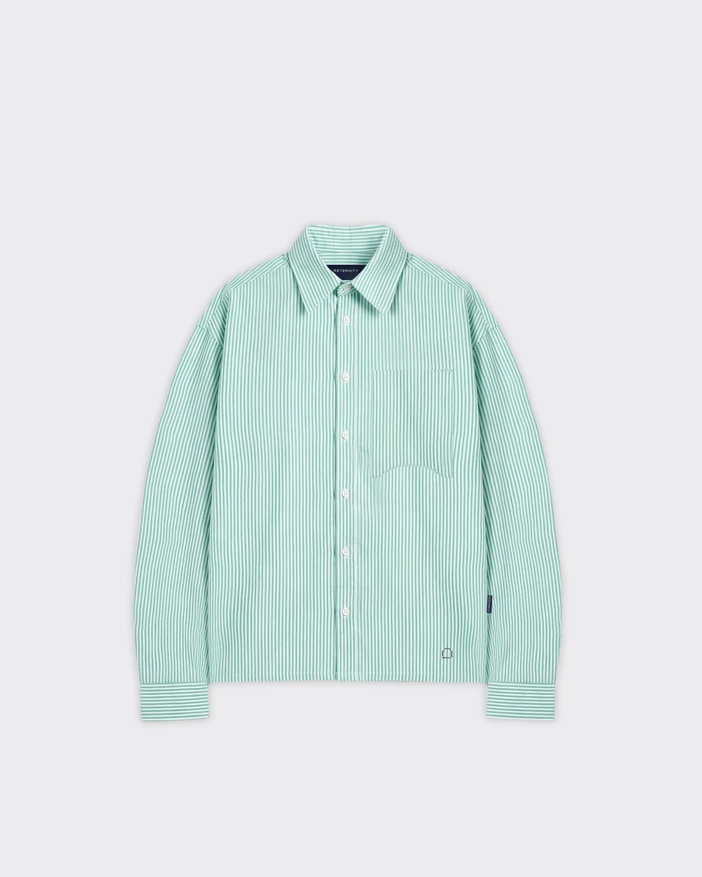 Signe Striped Shirt Green