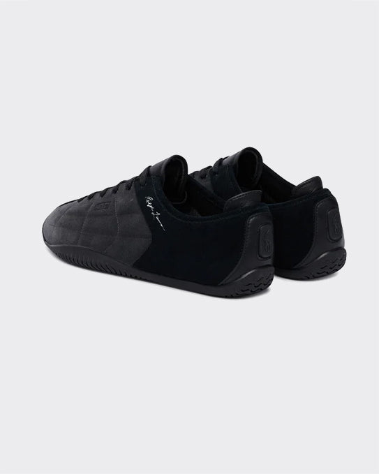 Sneakers Rl Racer Quilted Suede Nere
