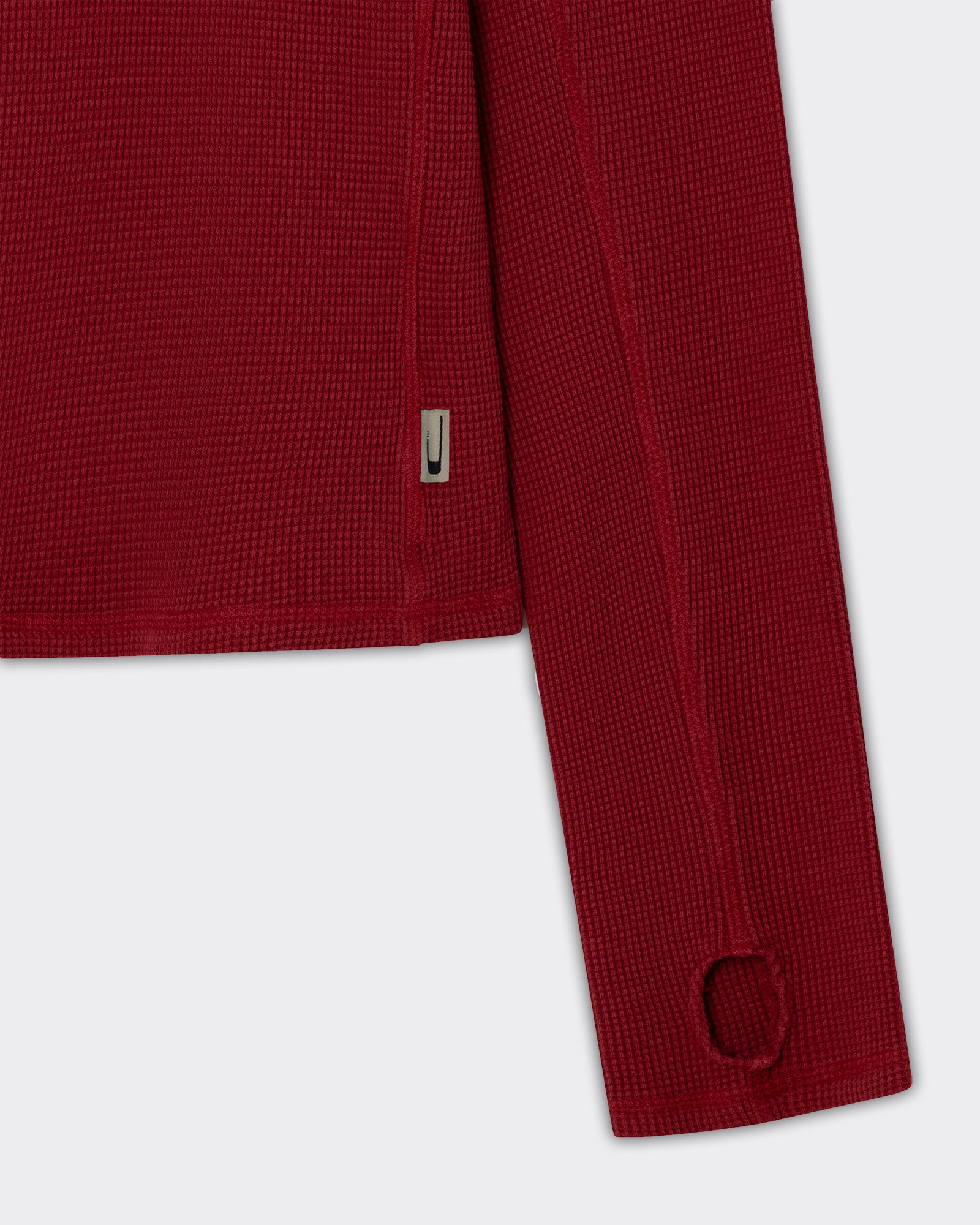 Longsleeve Lis Henley Faded Rossa