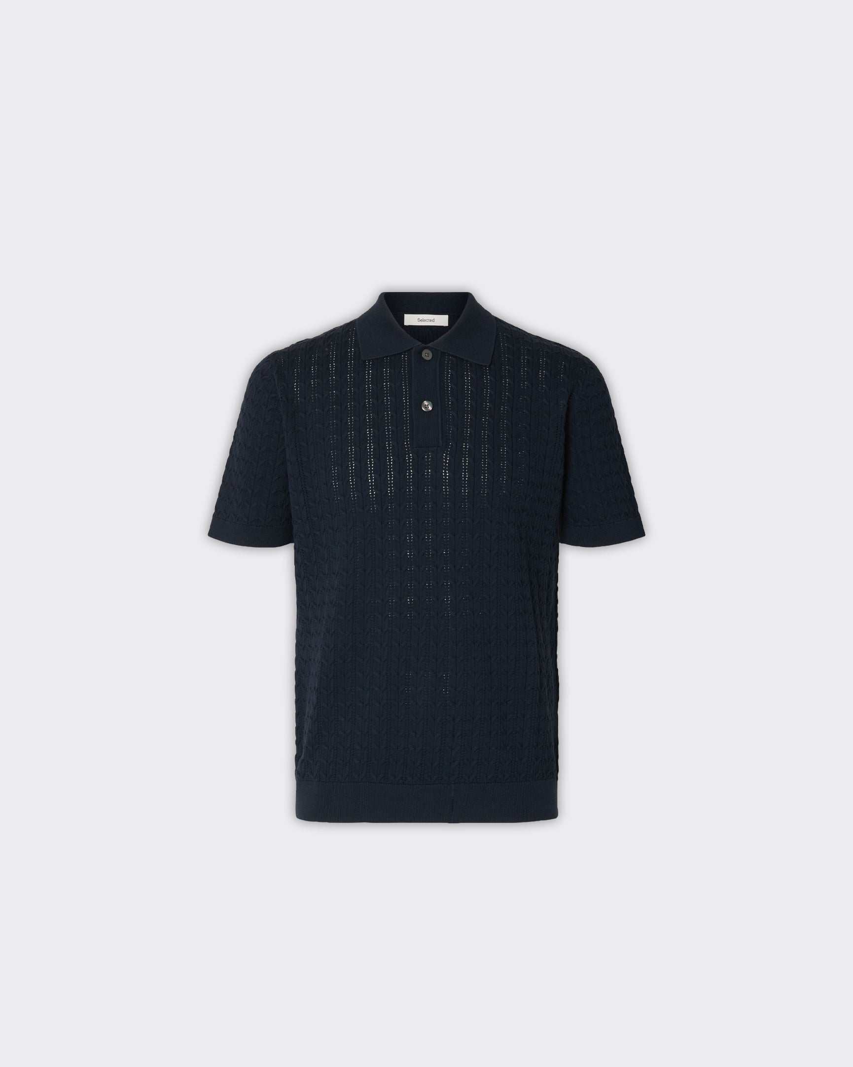 Polo Mattis Knit New Cable Blu
