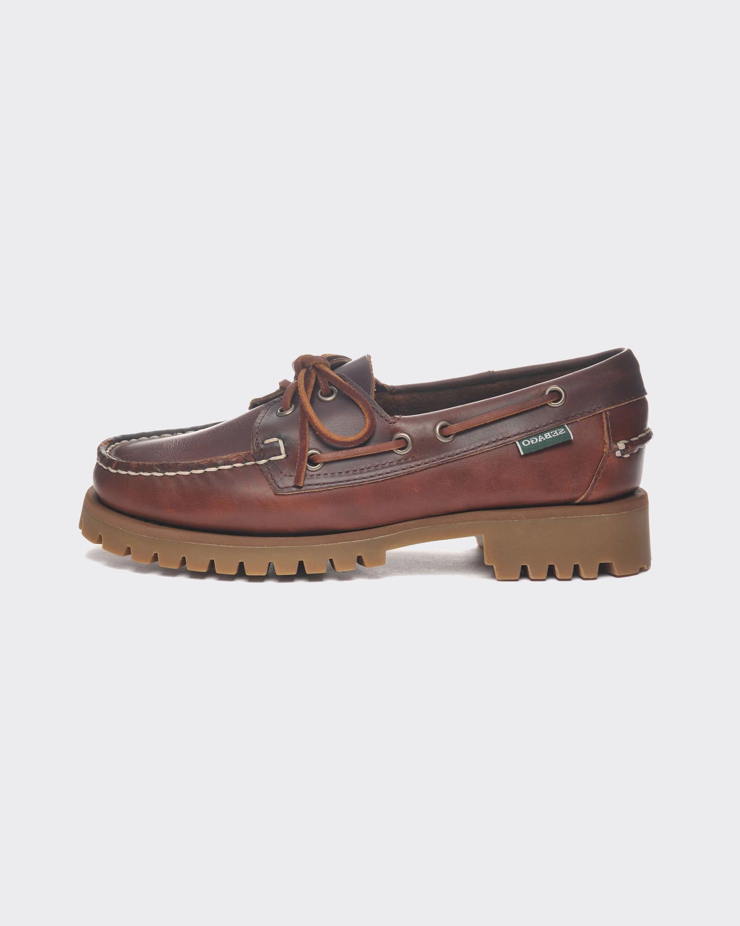 Mocassino Woman Ranger Waxy Marrone Gum