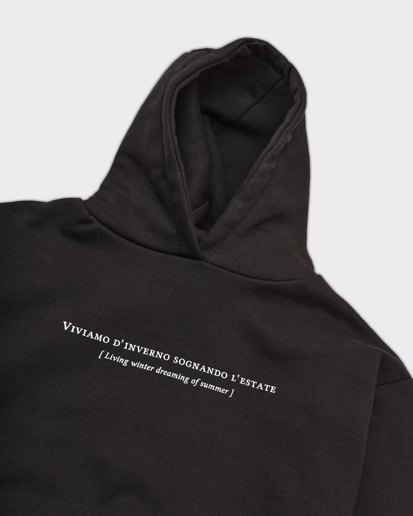 Hoodie Viviamo Nera