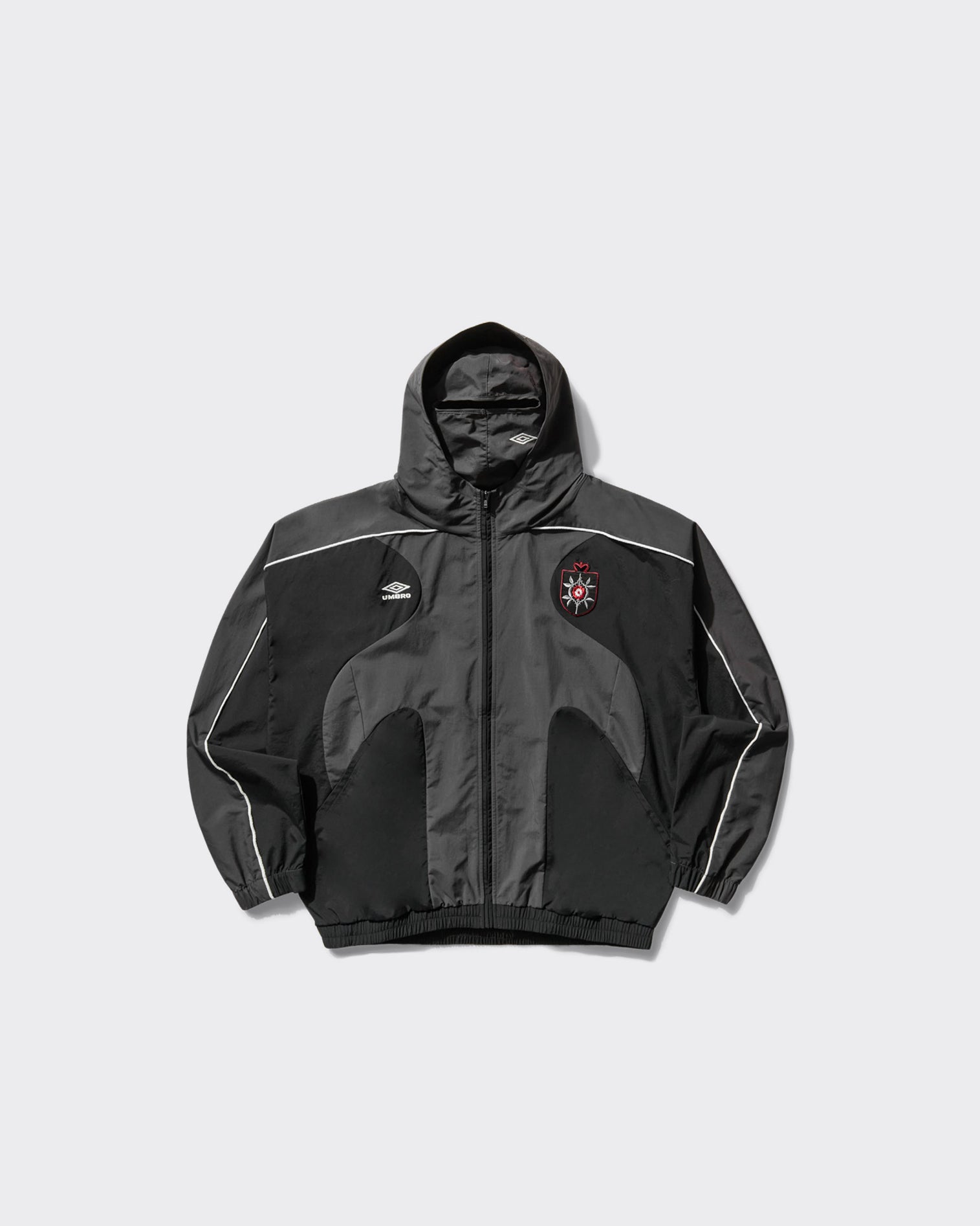 Tracksuit Rose Crest Masked Black/Dark Grey