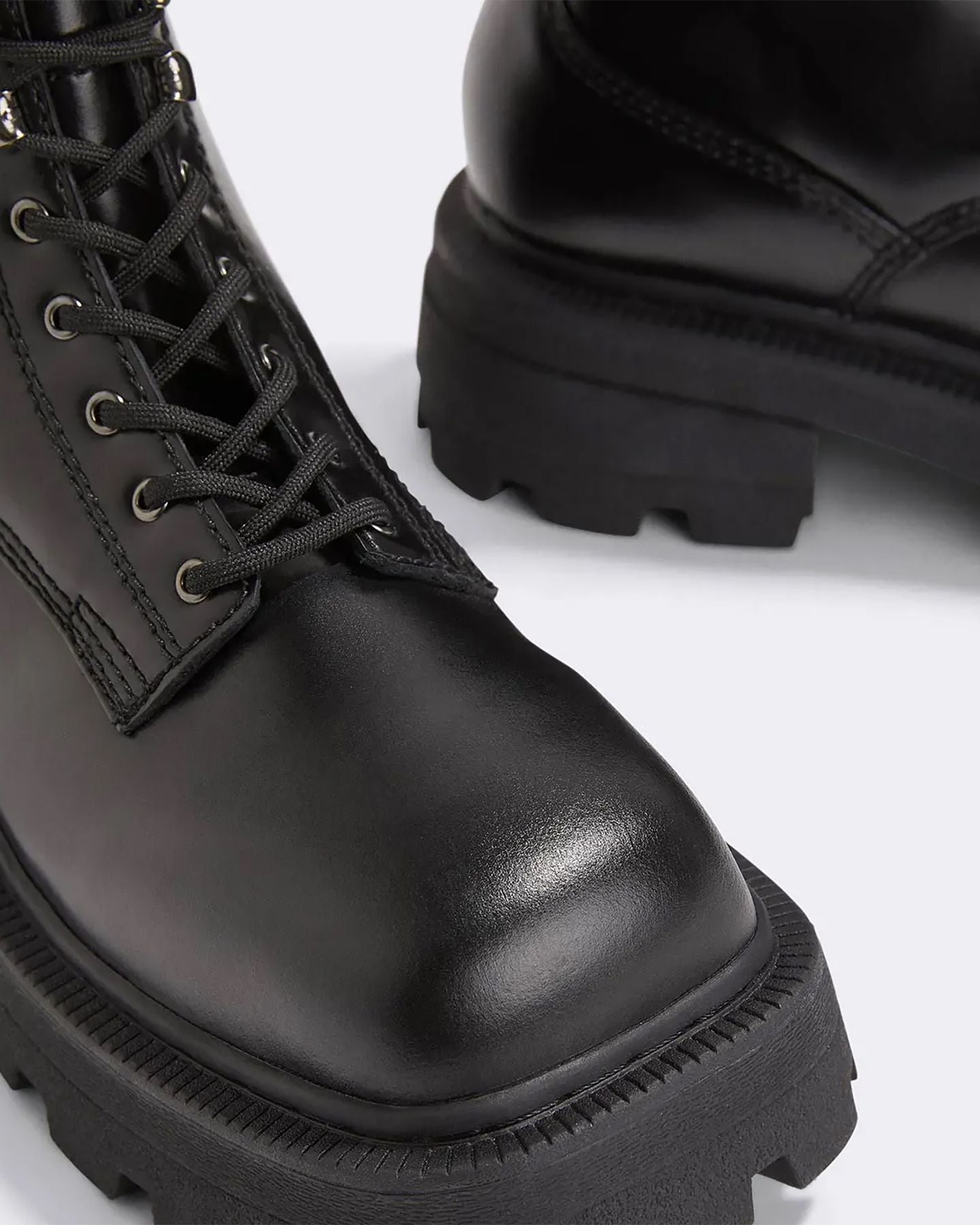 Michigan Leather Boot Black