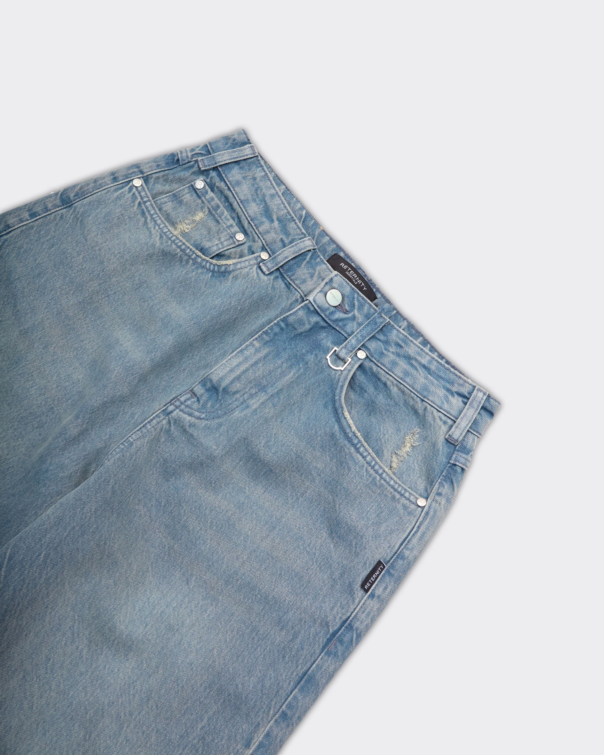 Jeans Essential Baggy Denim Light Blue