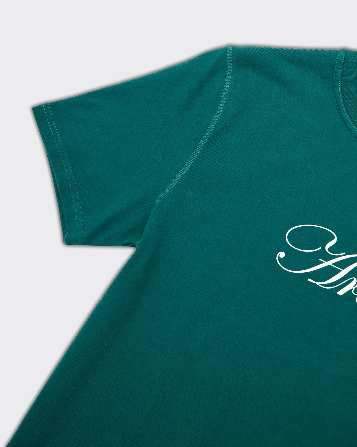 Green Logo Script T-Shirt