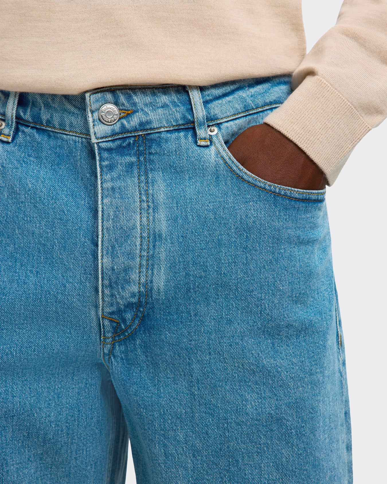 Jeans Loose Ben Kori Light Blue