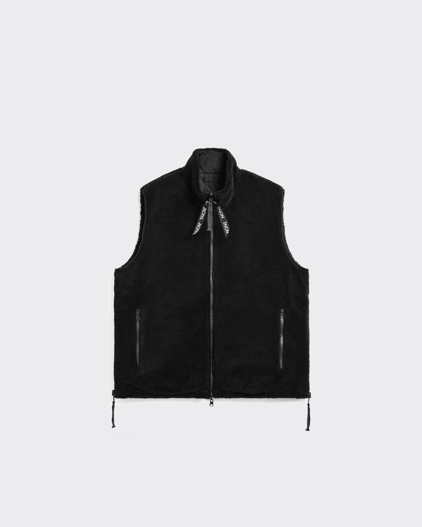 Vest Military Reversible Military Hi-Neck Down Black/Black