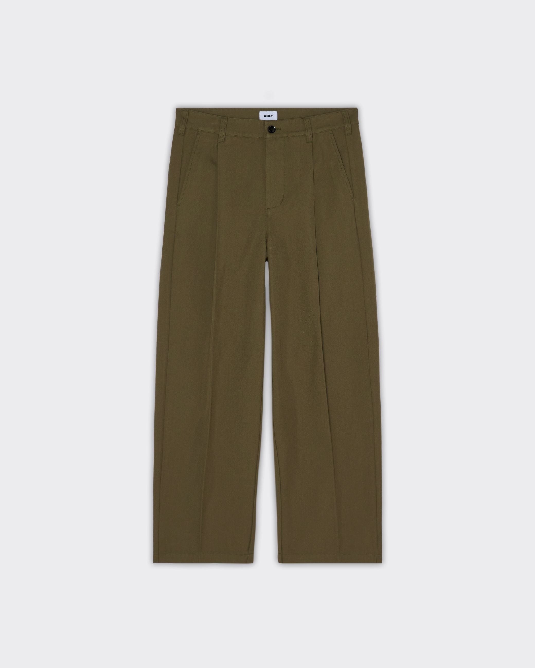 Pantalone Dean Pleated Stone Grey