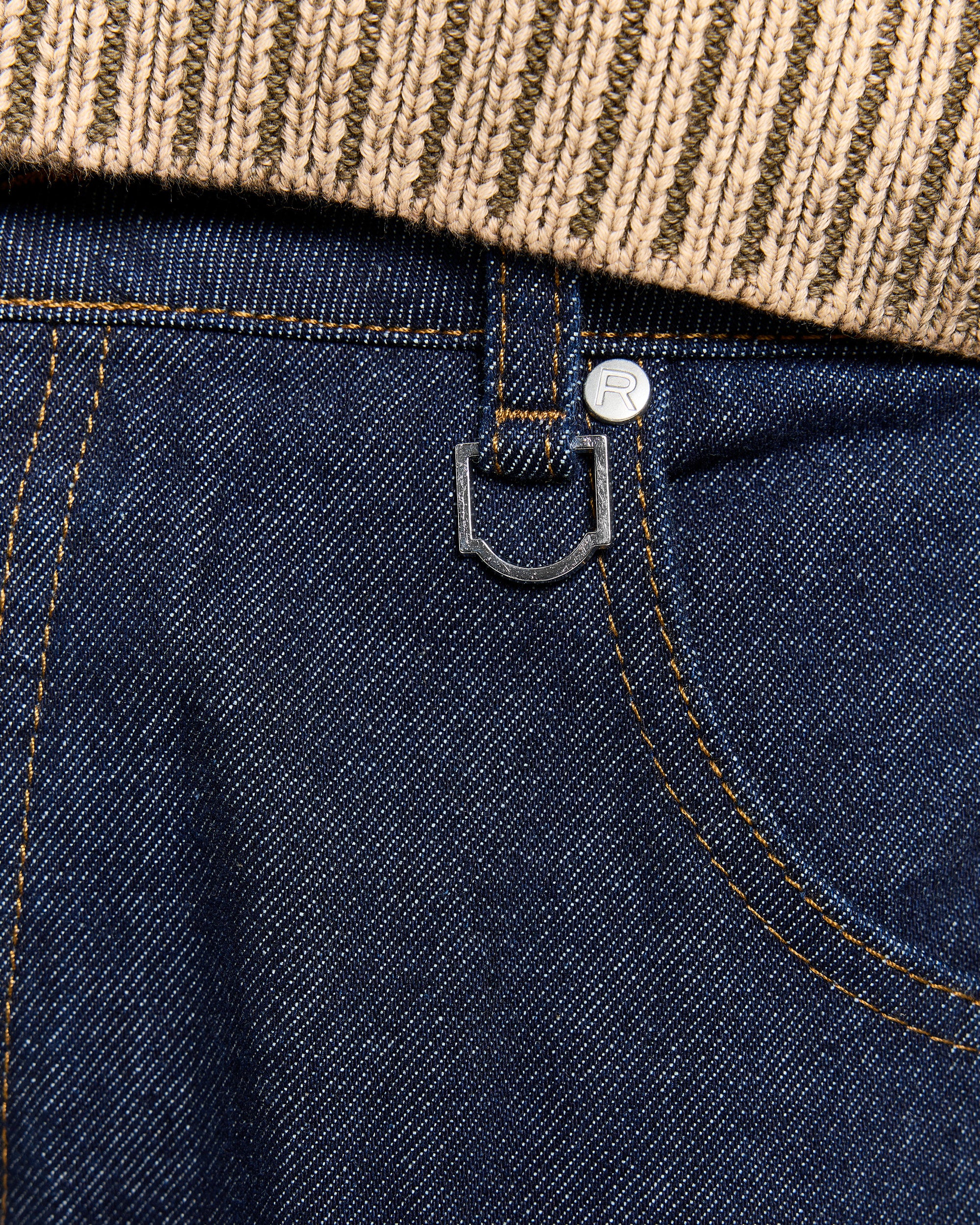 Jeans Essential Baggy Denim Raw Indigo