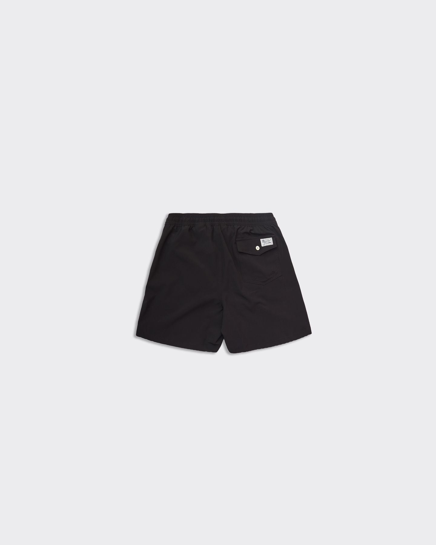 Black Logo Swim Shorts