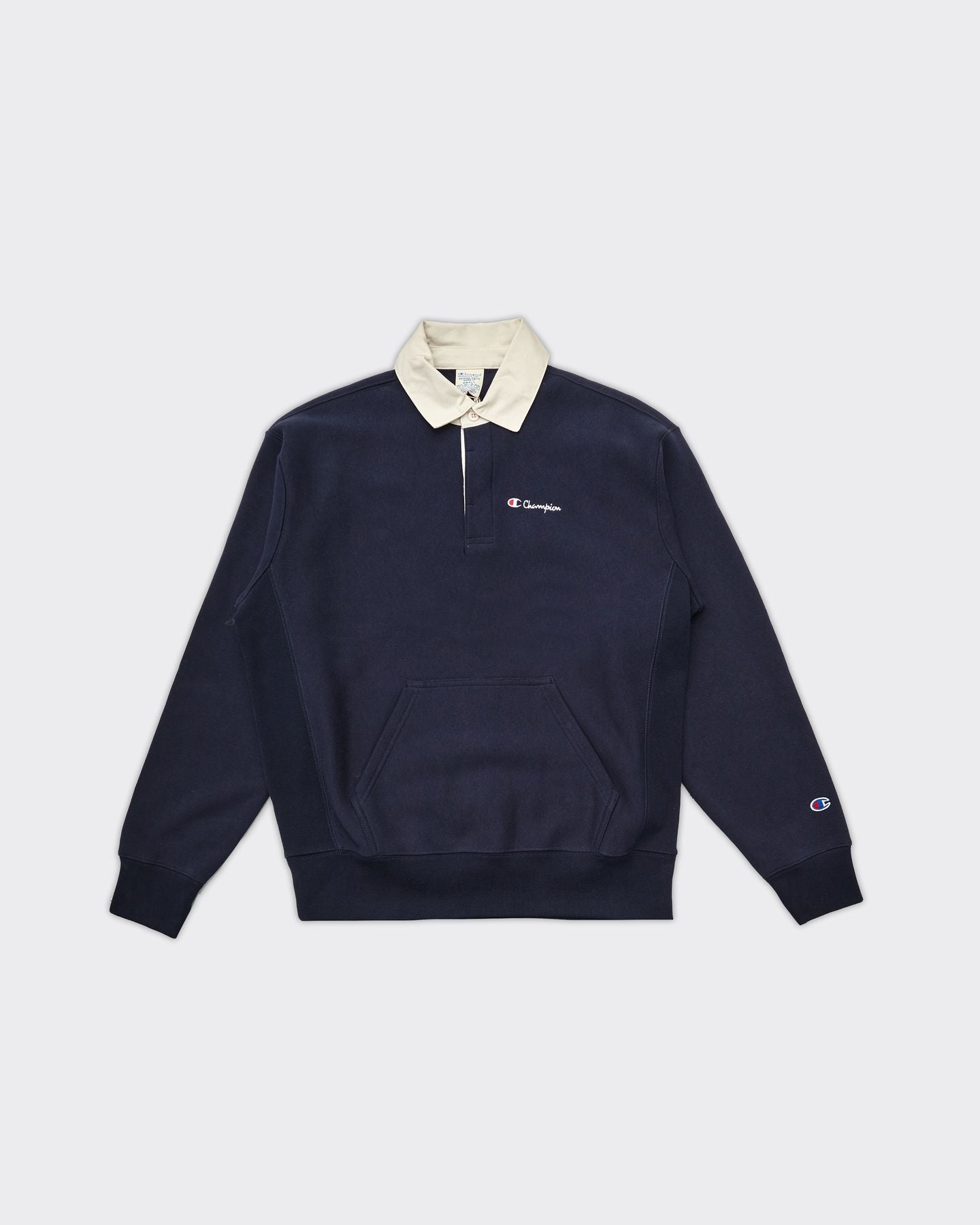 Sweatshirt Reverse Weave Polo Blue