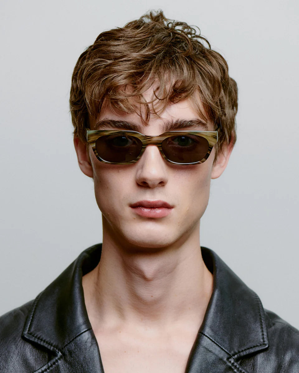 Occhiali Da Sole Bror Striped Horn