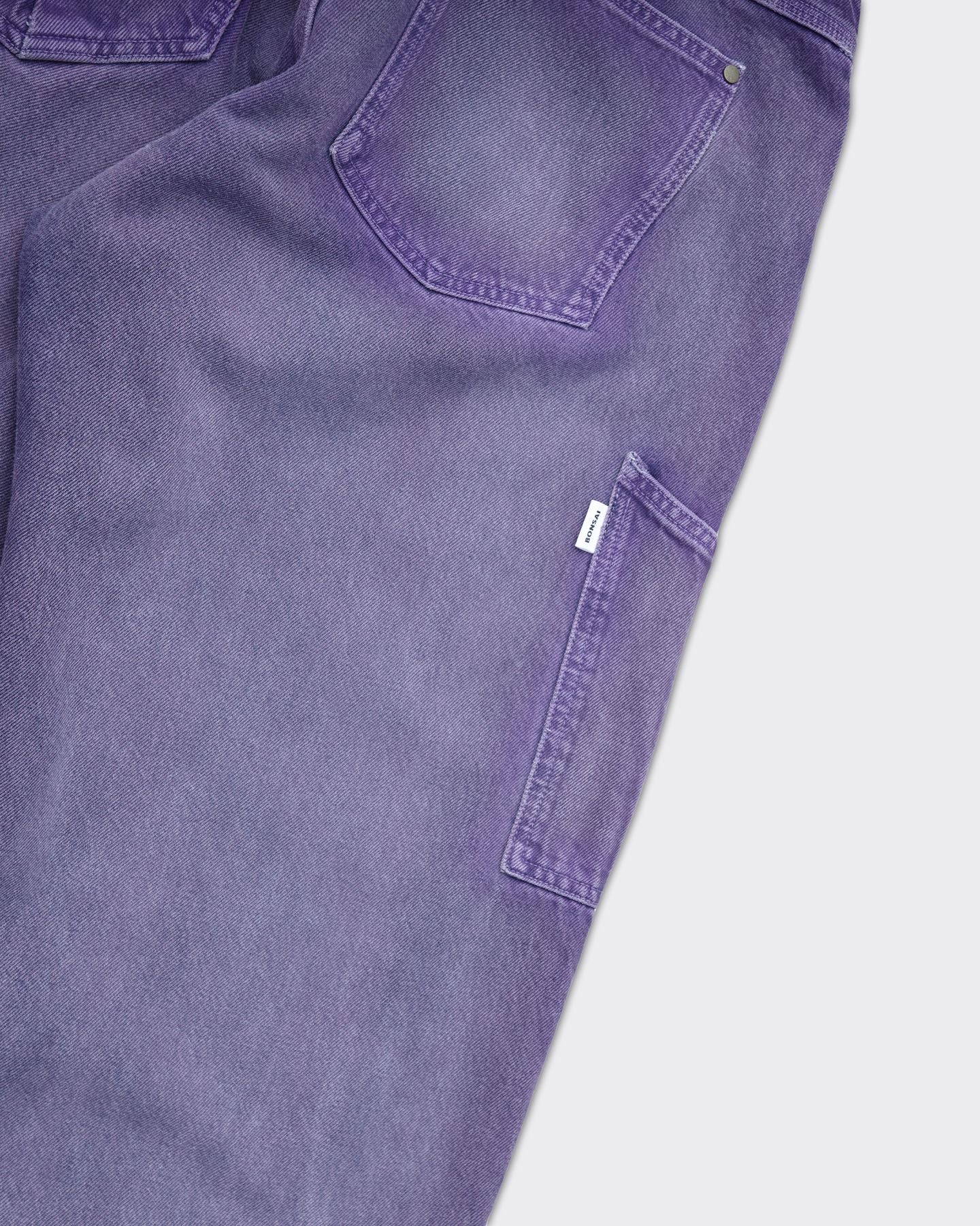 SUPER LOOSE FIT DYED Jeans Purple