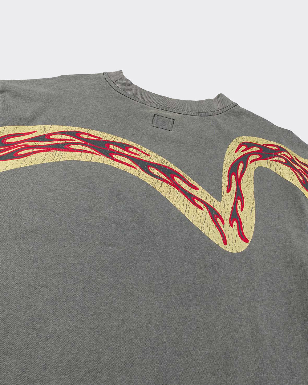 T-Shirt Fire Daicock Light Grey