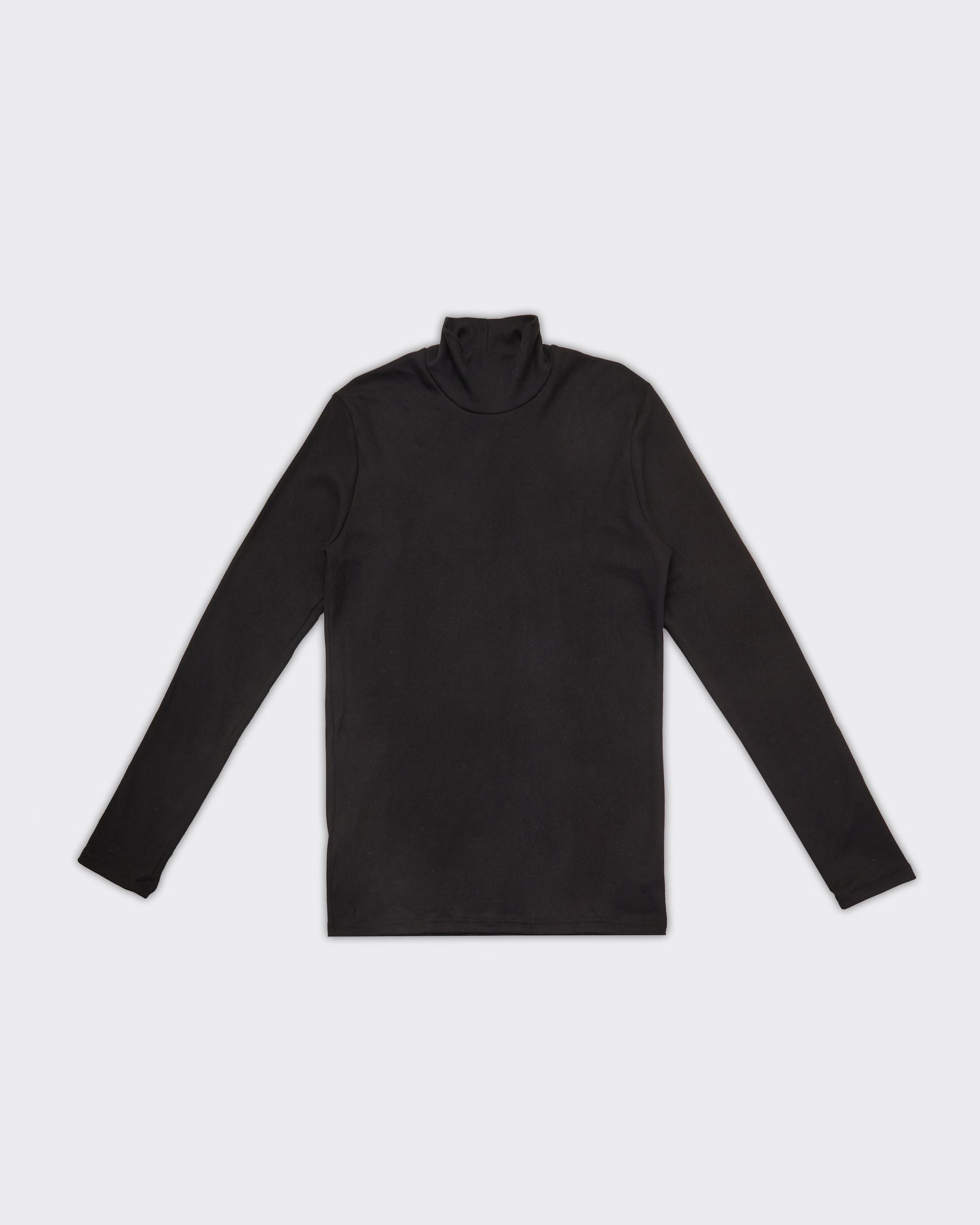 Longsleeve MERKUR Turtleneck Nero