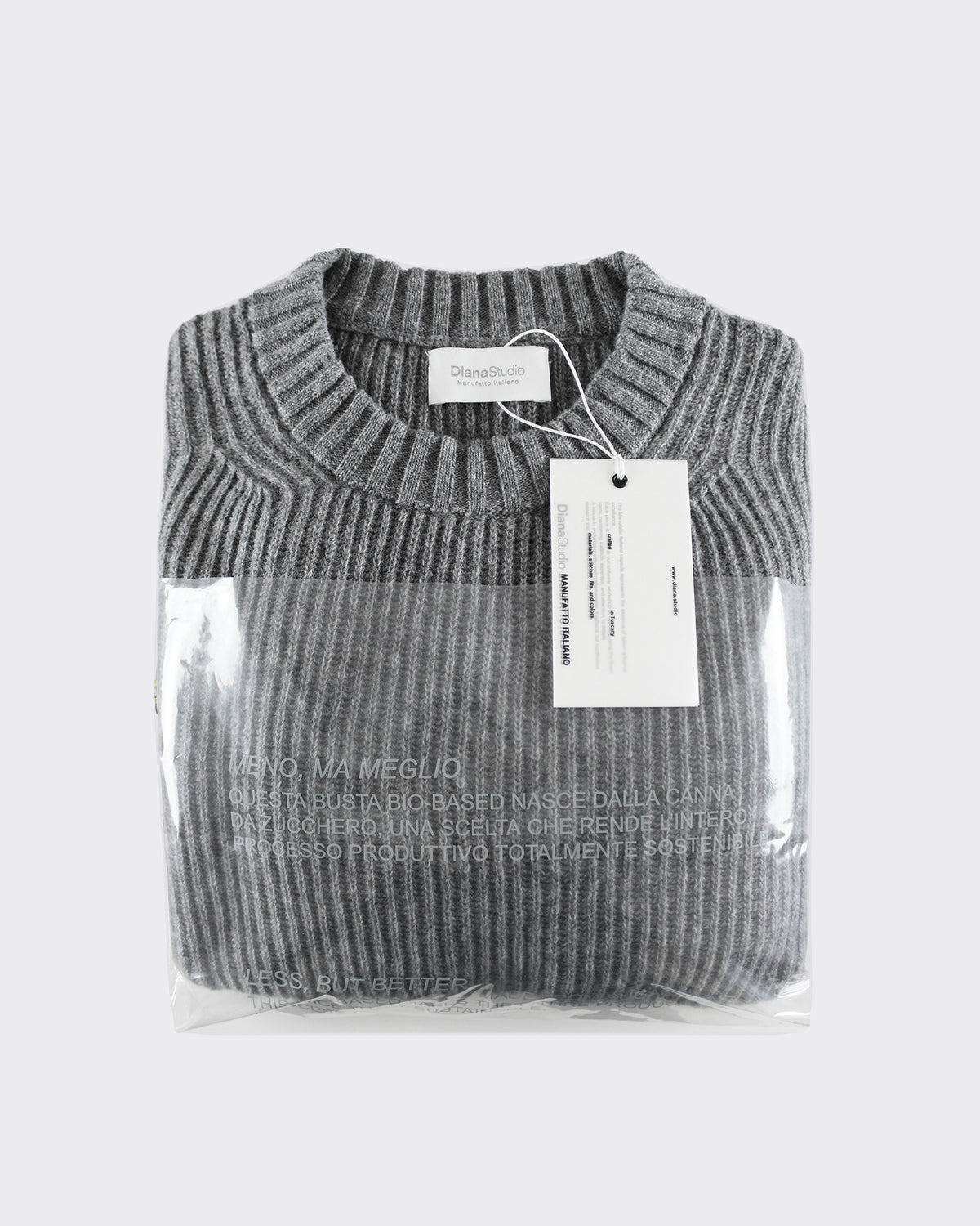 Crewneck Supersoft Grigio Melange