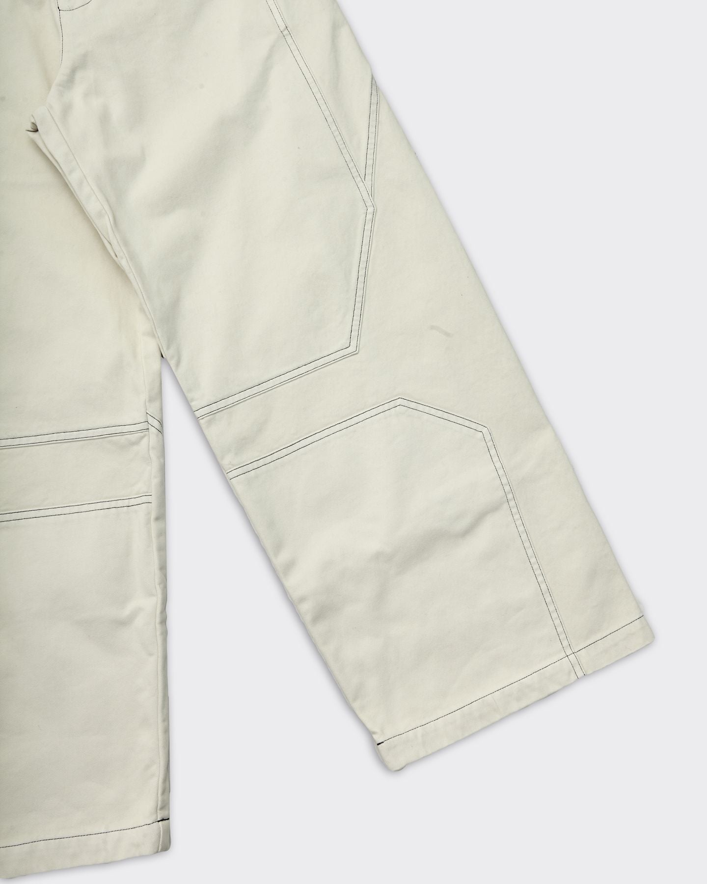 Beige Format Trousers