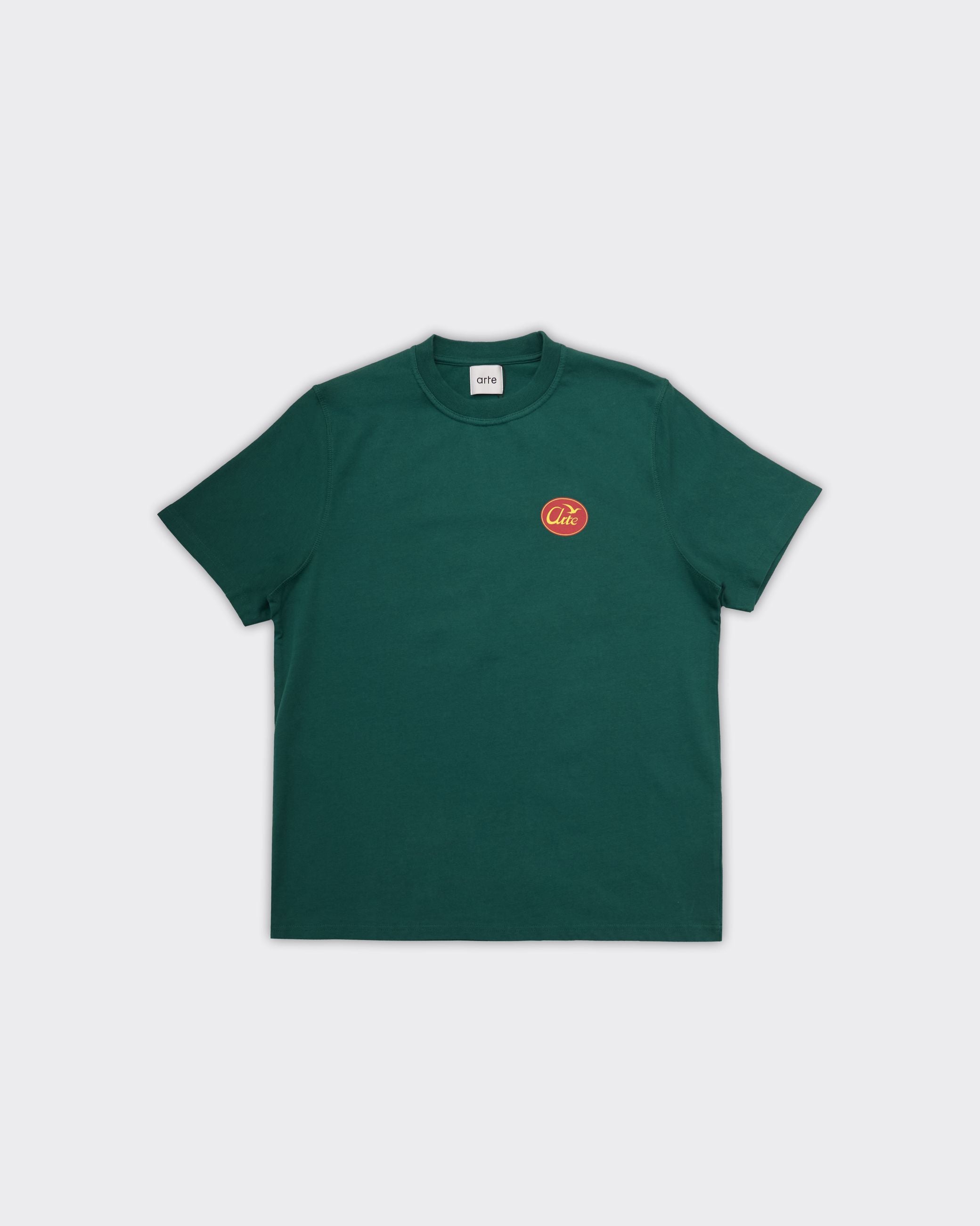 T-Shirt Small Bird Verde