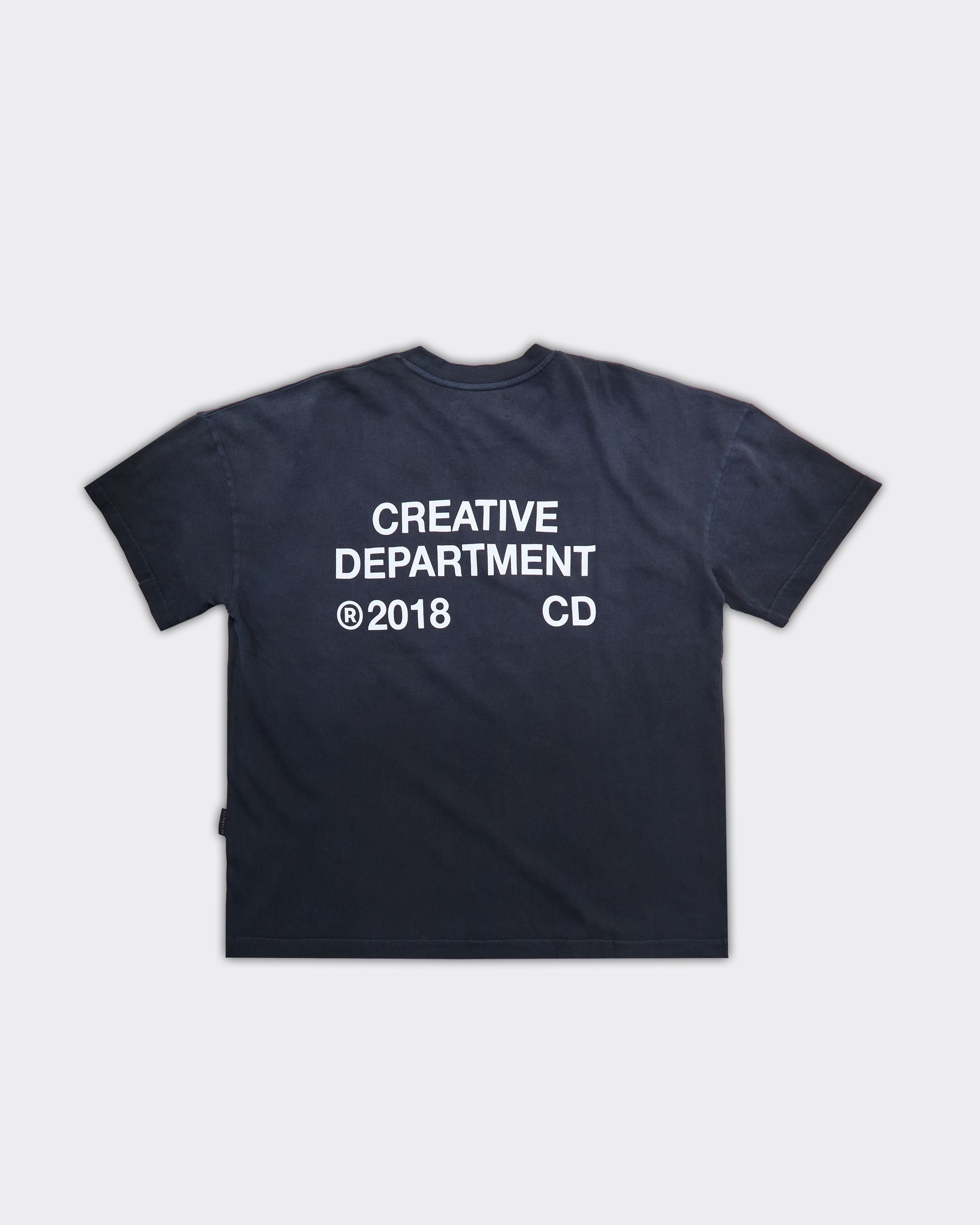 T-Shirt Creative Dept Faded Black