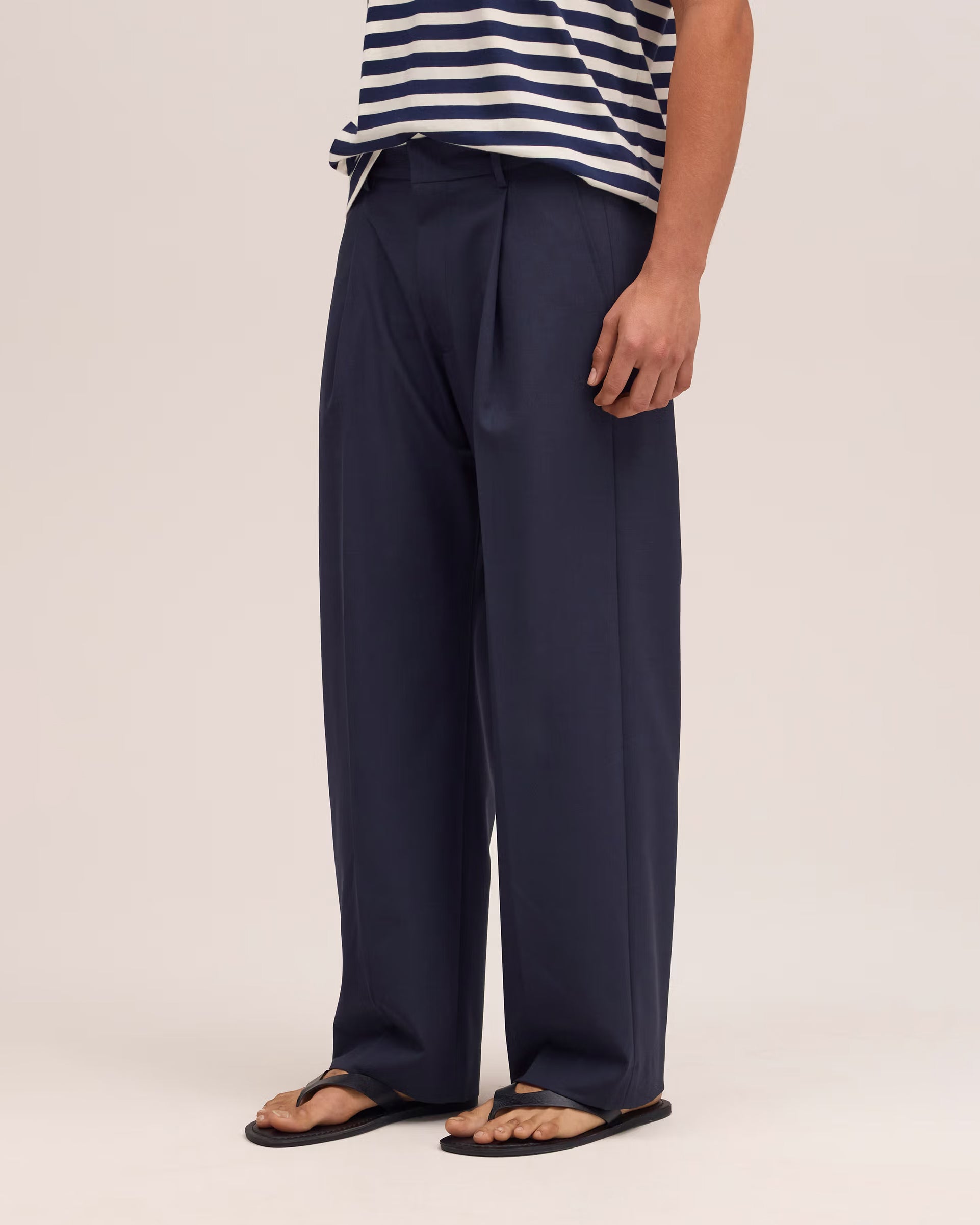 Pantalone Kay Relaxed Deep Navy