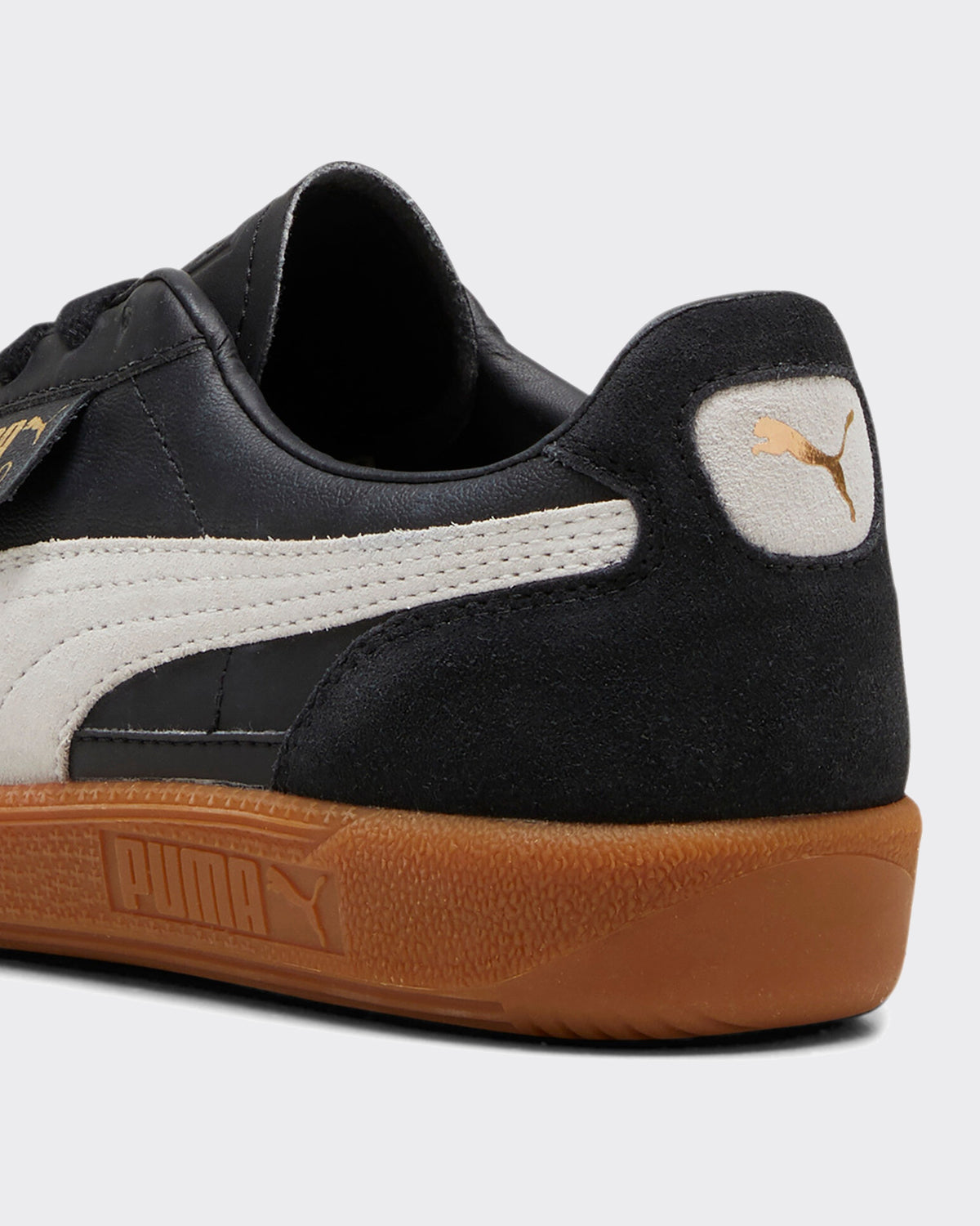 Palermo Leather Black Feather/Gray Gum