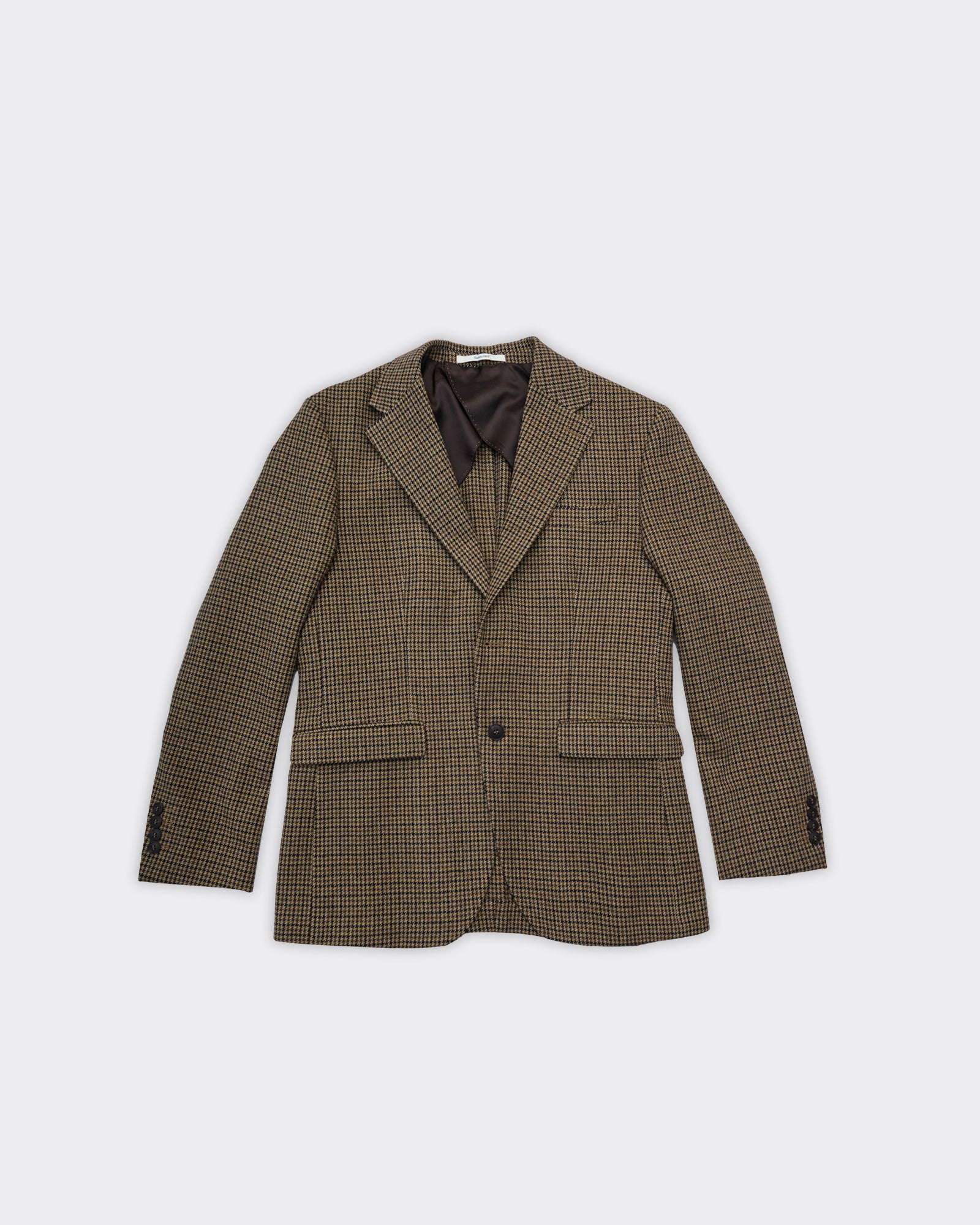 Blazer Carl Regular Wool Blend Golden Brown