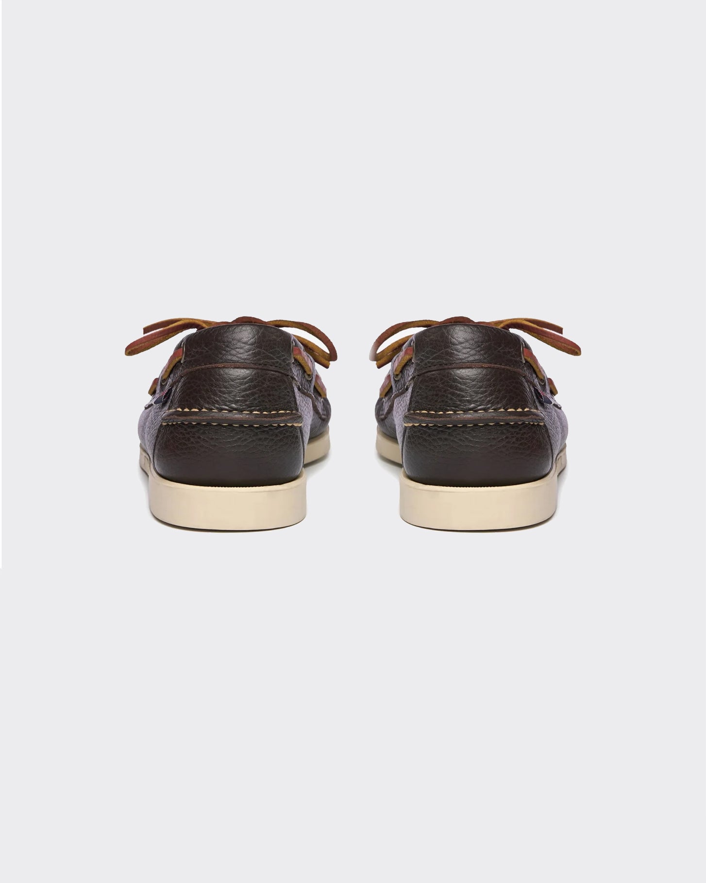 Scarpa Da Barca Portland Martellato Dark Brown