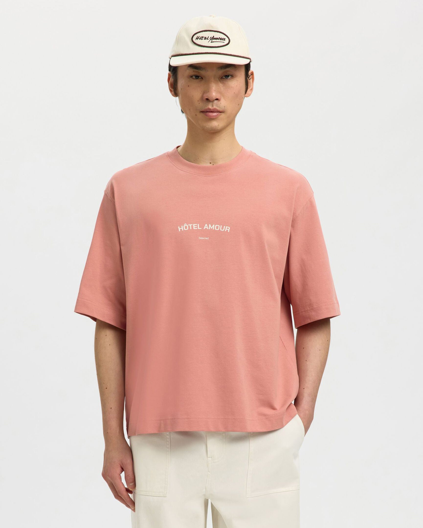 T-Shirt Boxy Hotel Amour Rose Dawn