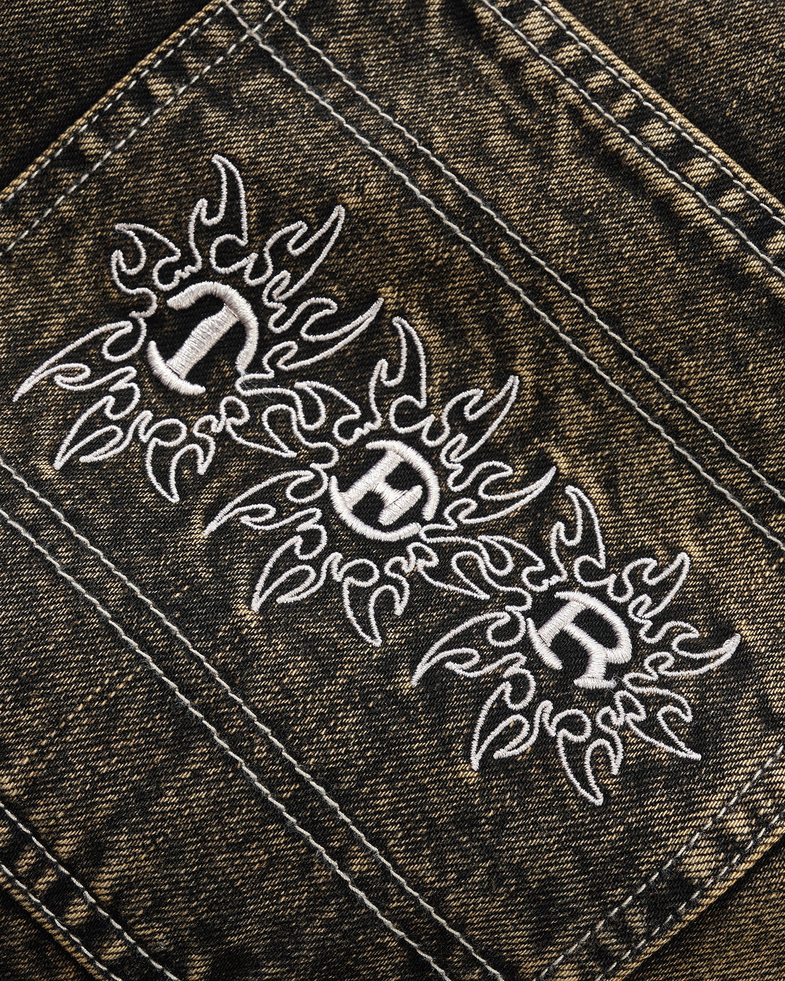 Jeans Bronco Denim Brown Tint