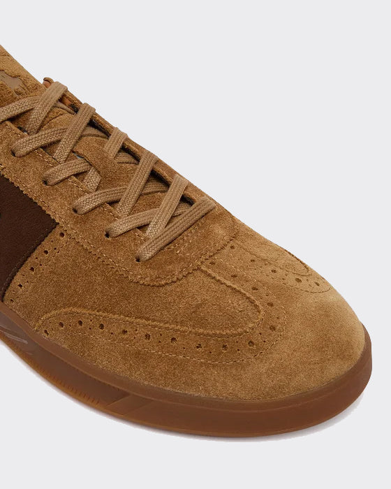 Sneaker Brogue Heritage Aera Suede Desert Tan