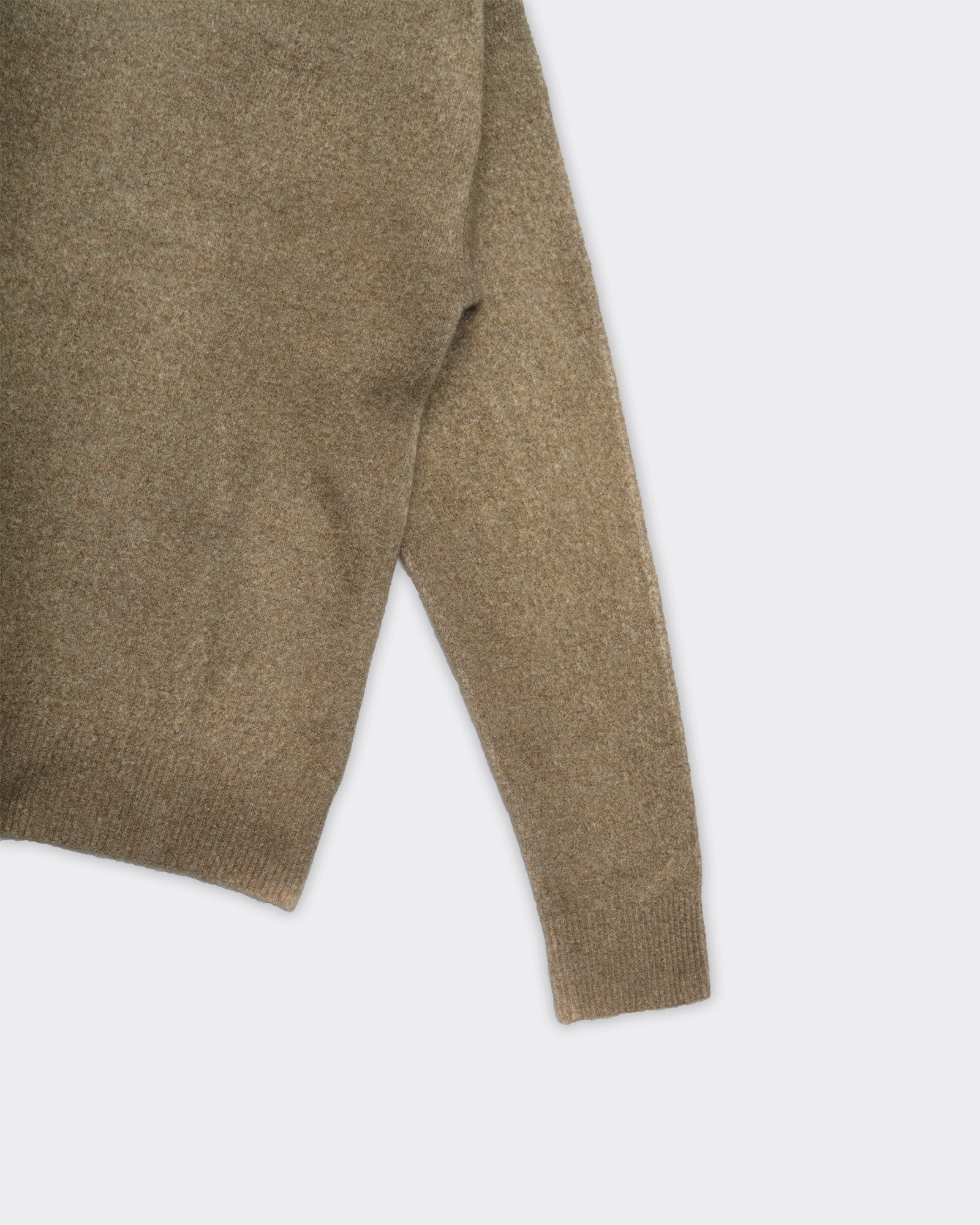 Crewneck Knit Over Beige