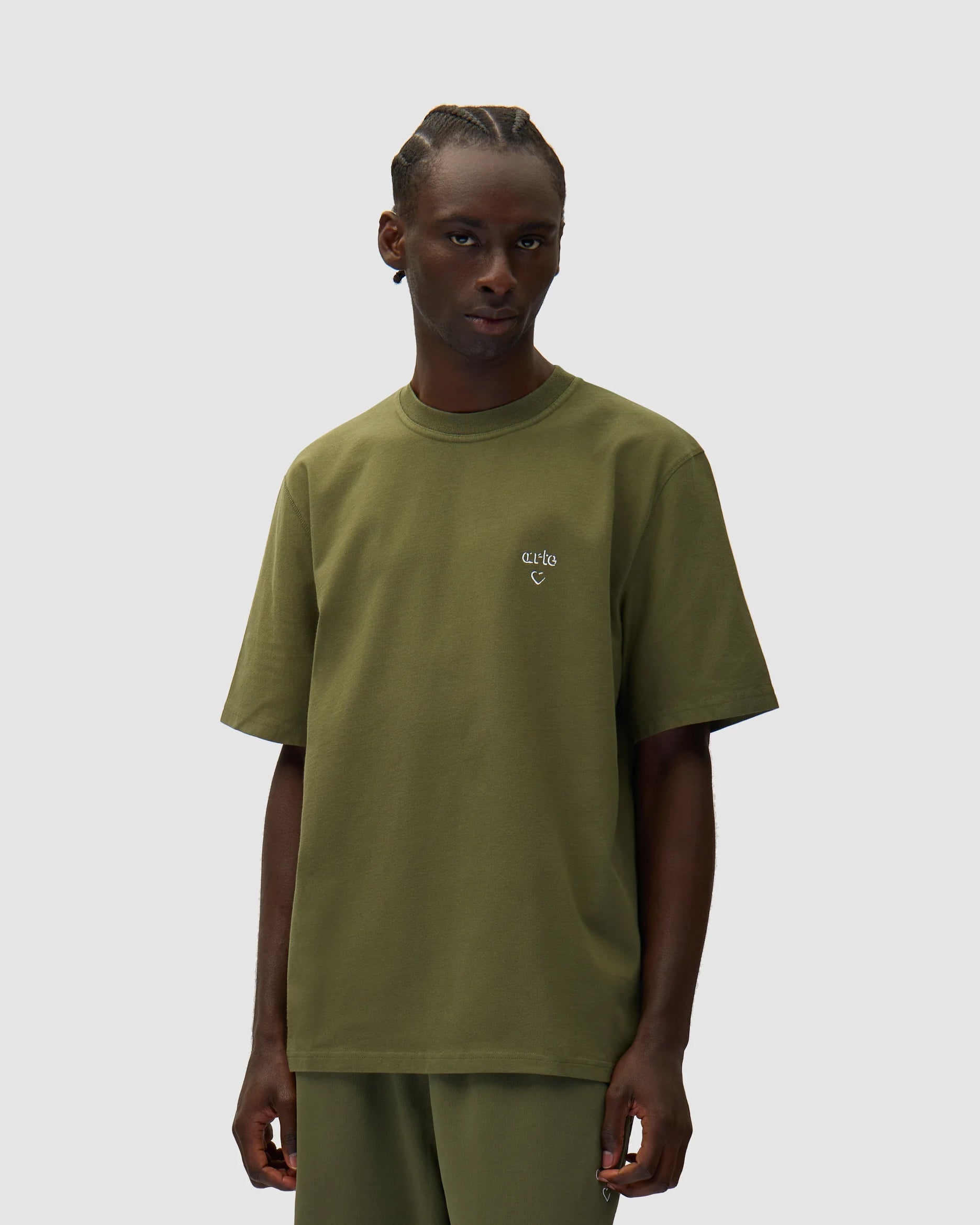 T-shirt Heart Verde
