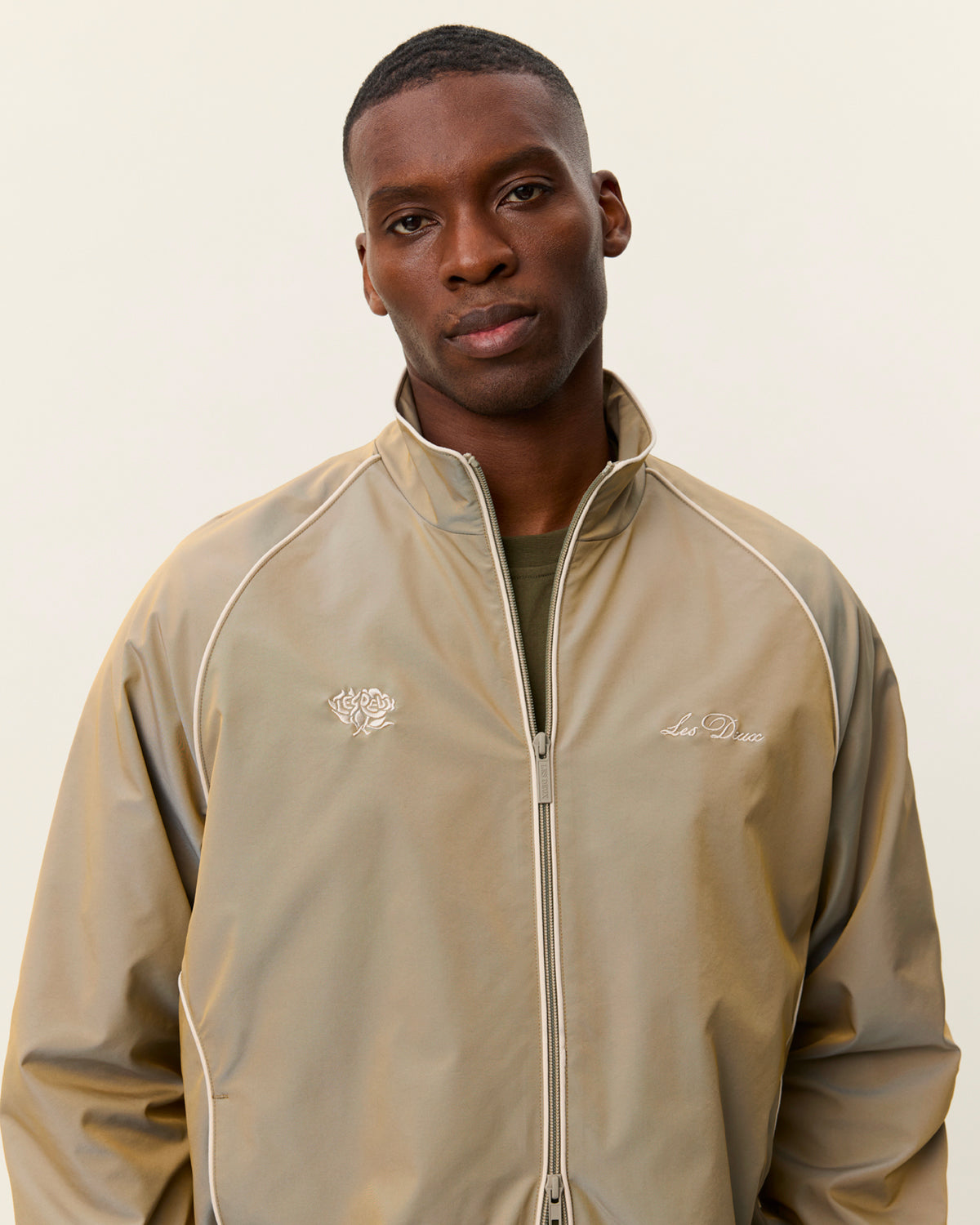 Track Jacket Laurel Shiny Sand