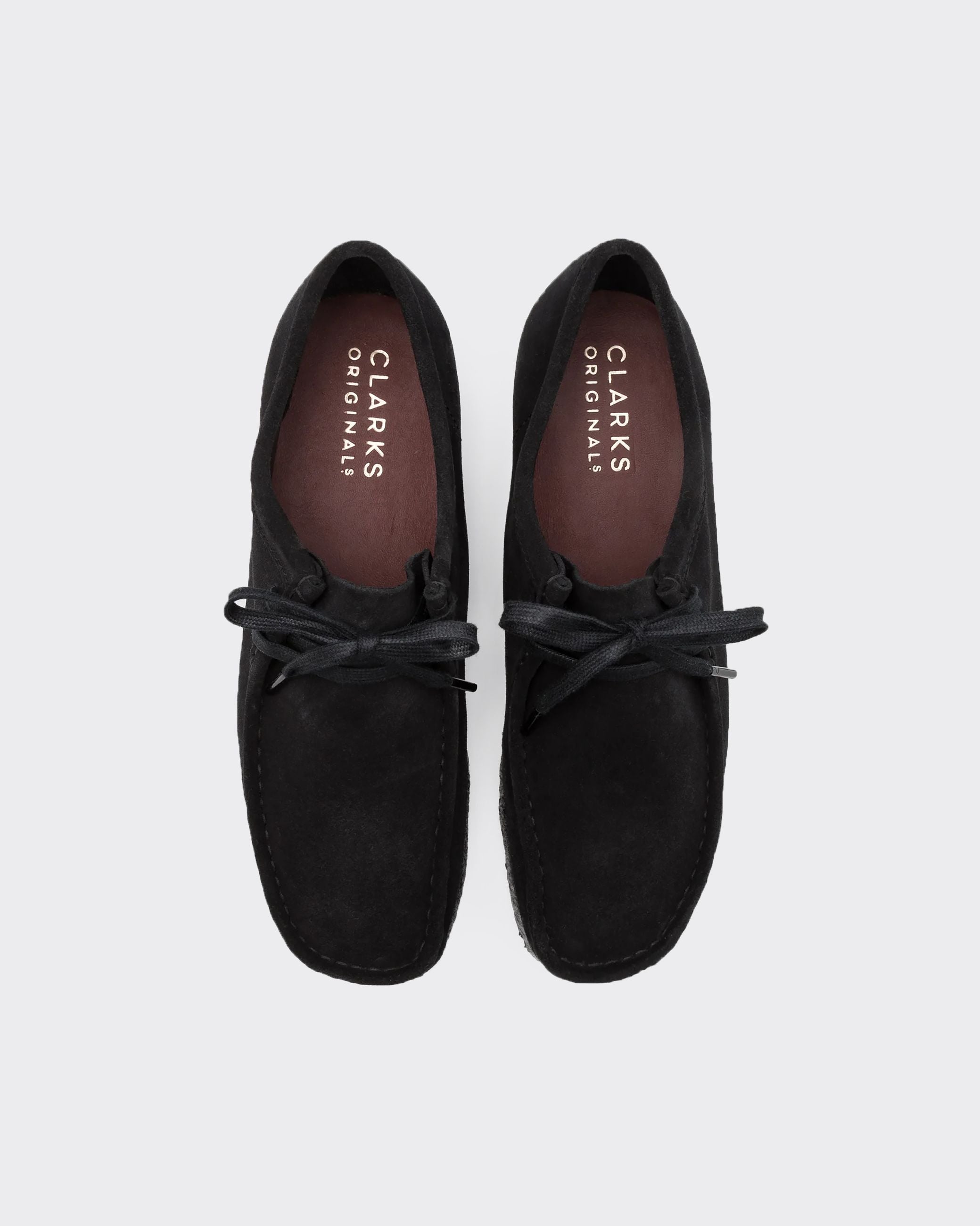 Sneakers Wallabee Suede Nere