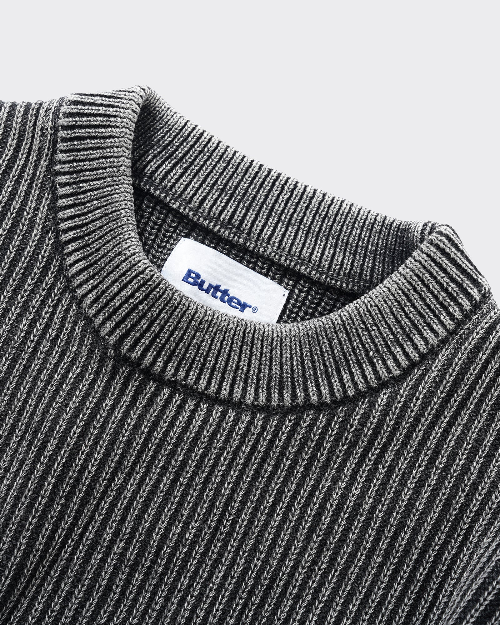 Maglione Knit Bleach Nero