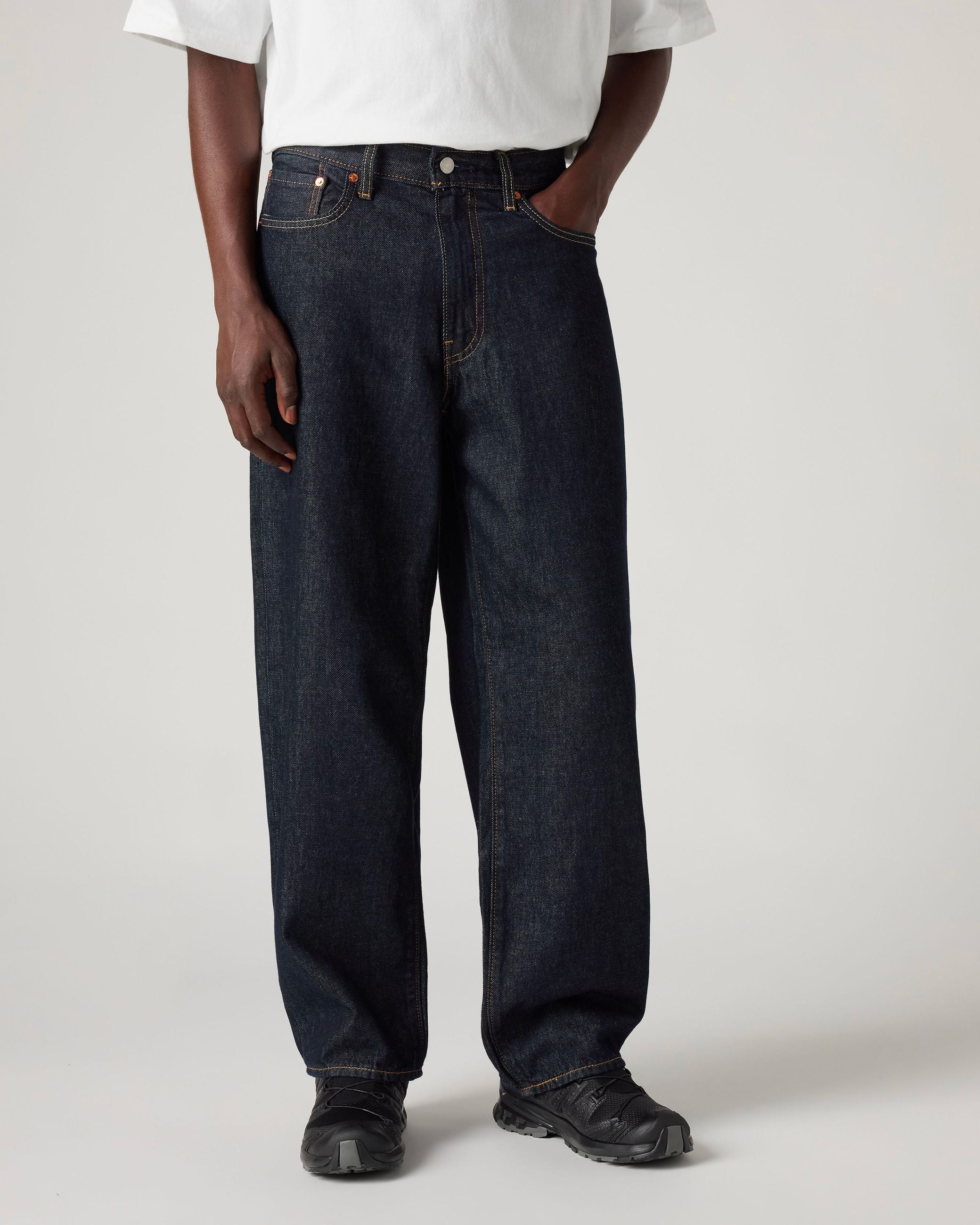 Jeans Baggy Good As New Rinse Dark Indigo