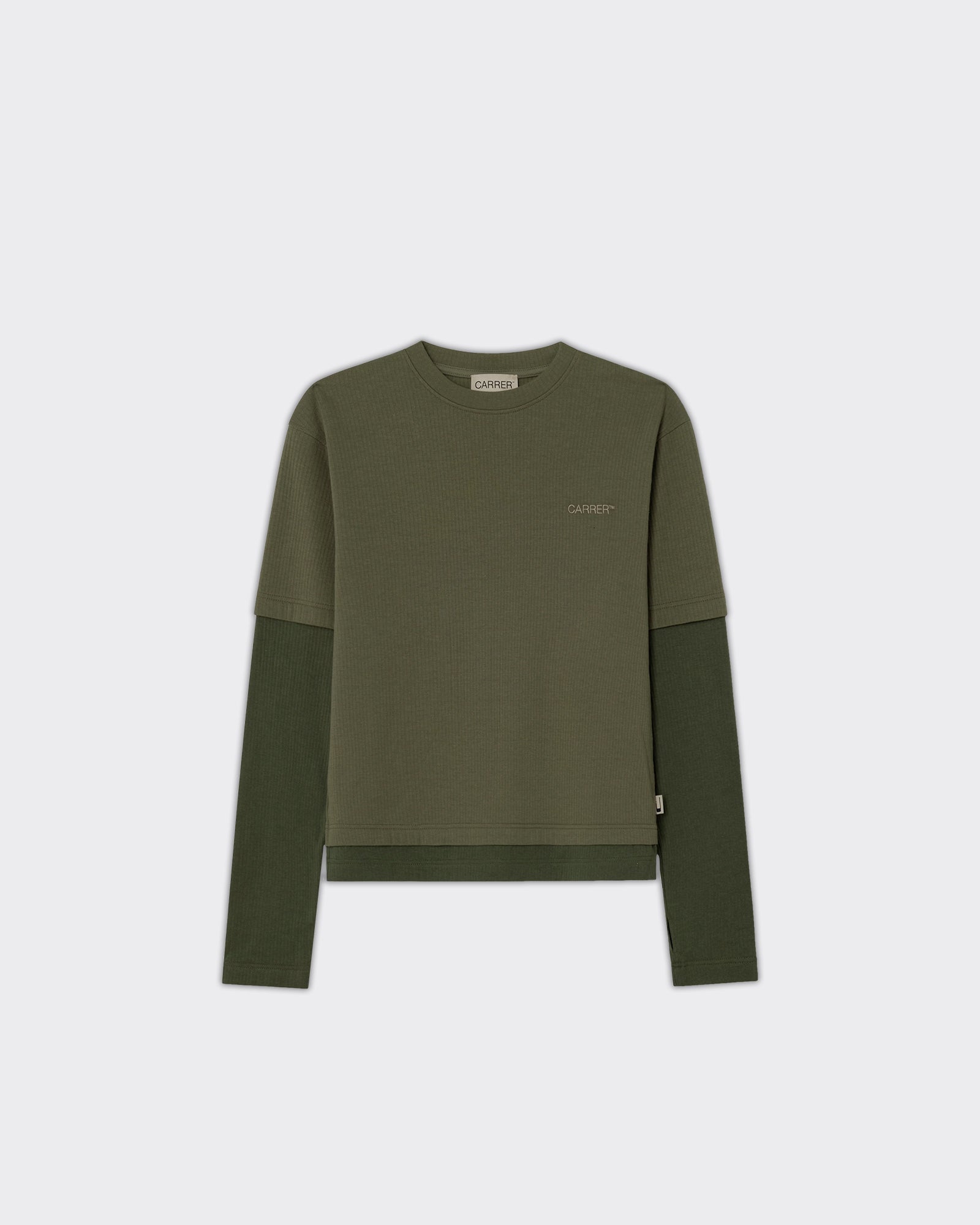 Longsleeve Roque Double Hem Verde