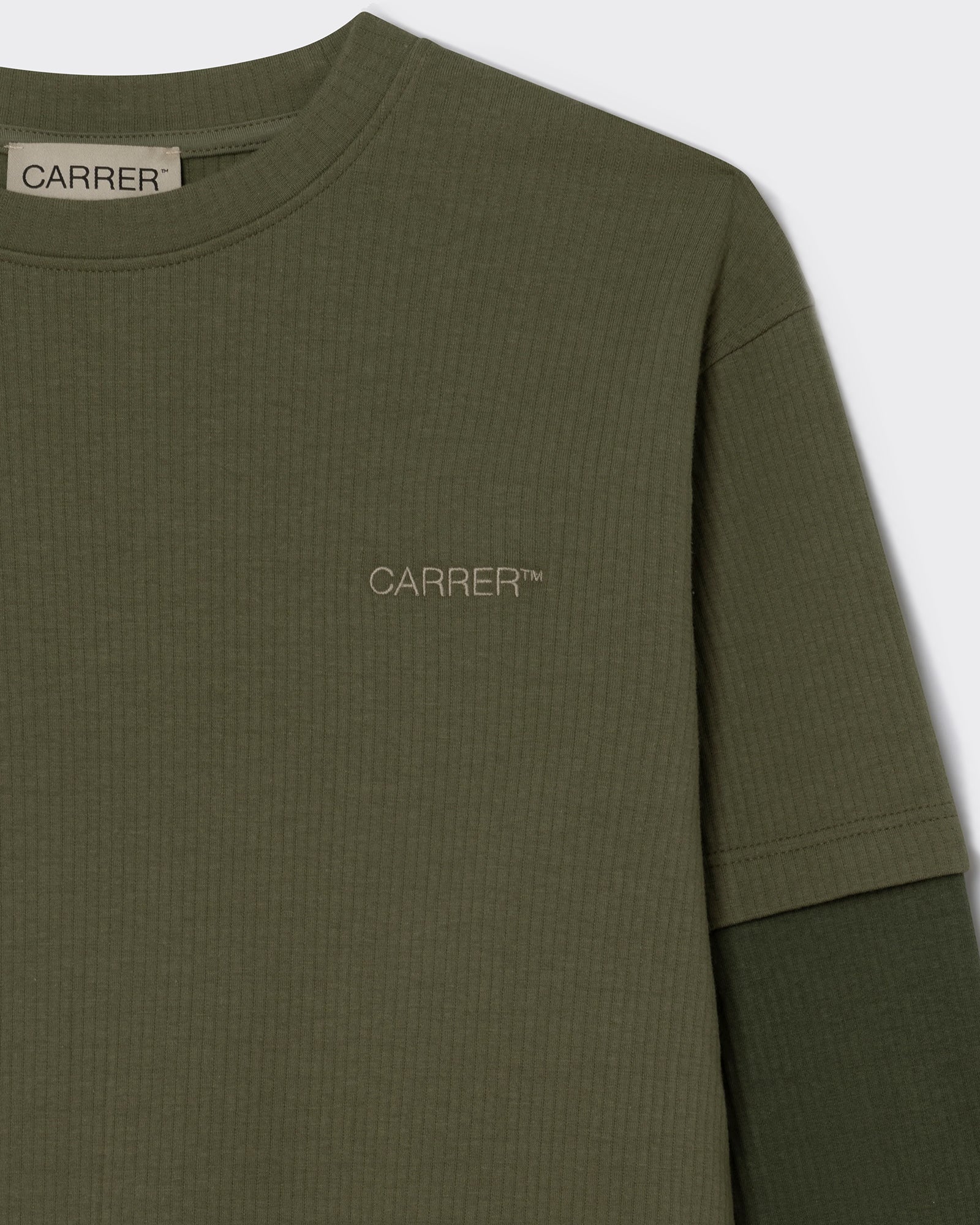 Longsleeve Roque Double Hem Verde